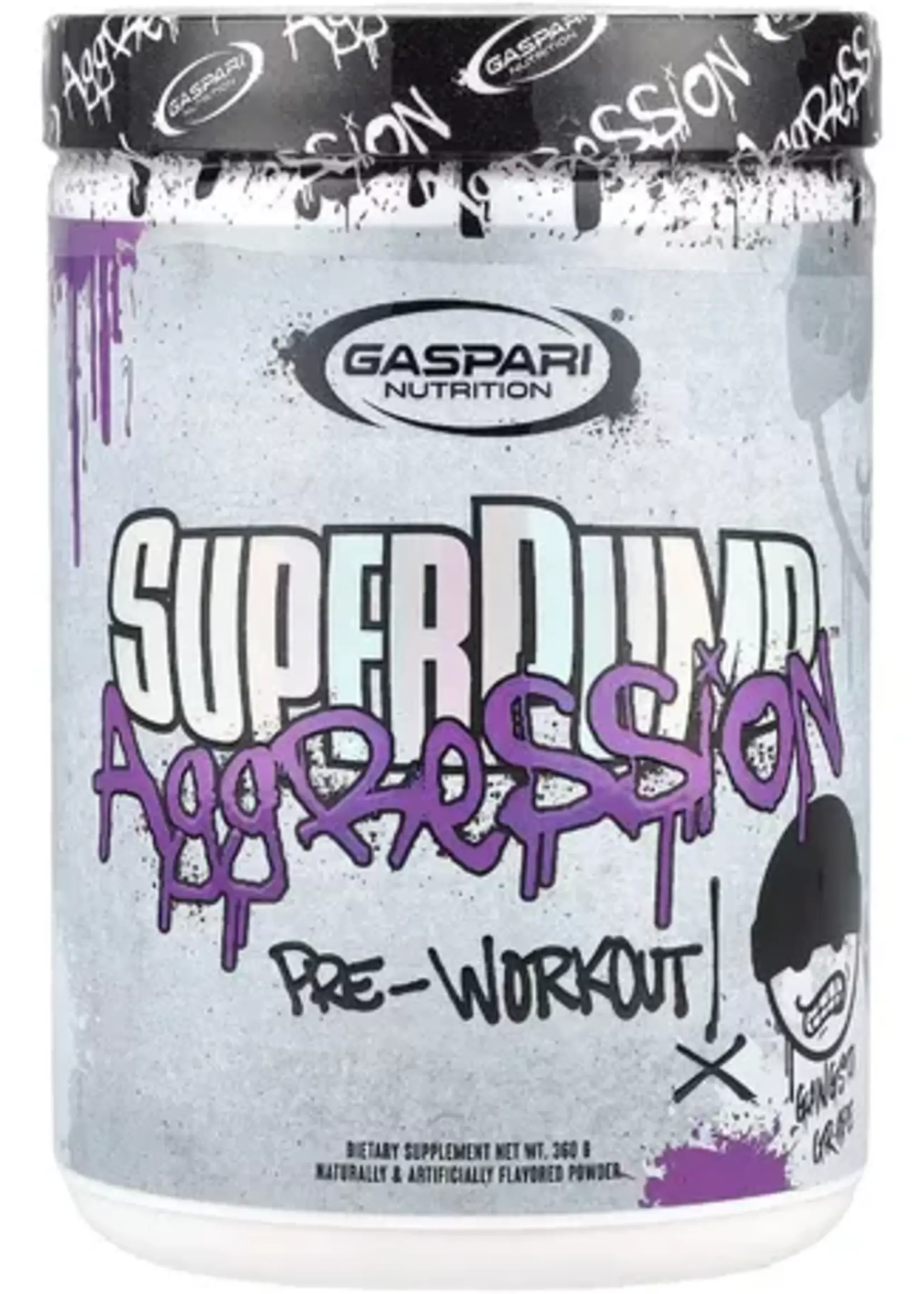 GASPARI NUTRITION SUPER PUMP AGRESSION 20/40 GASPARI