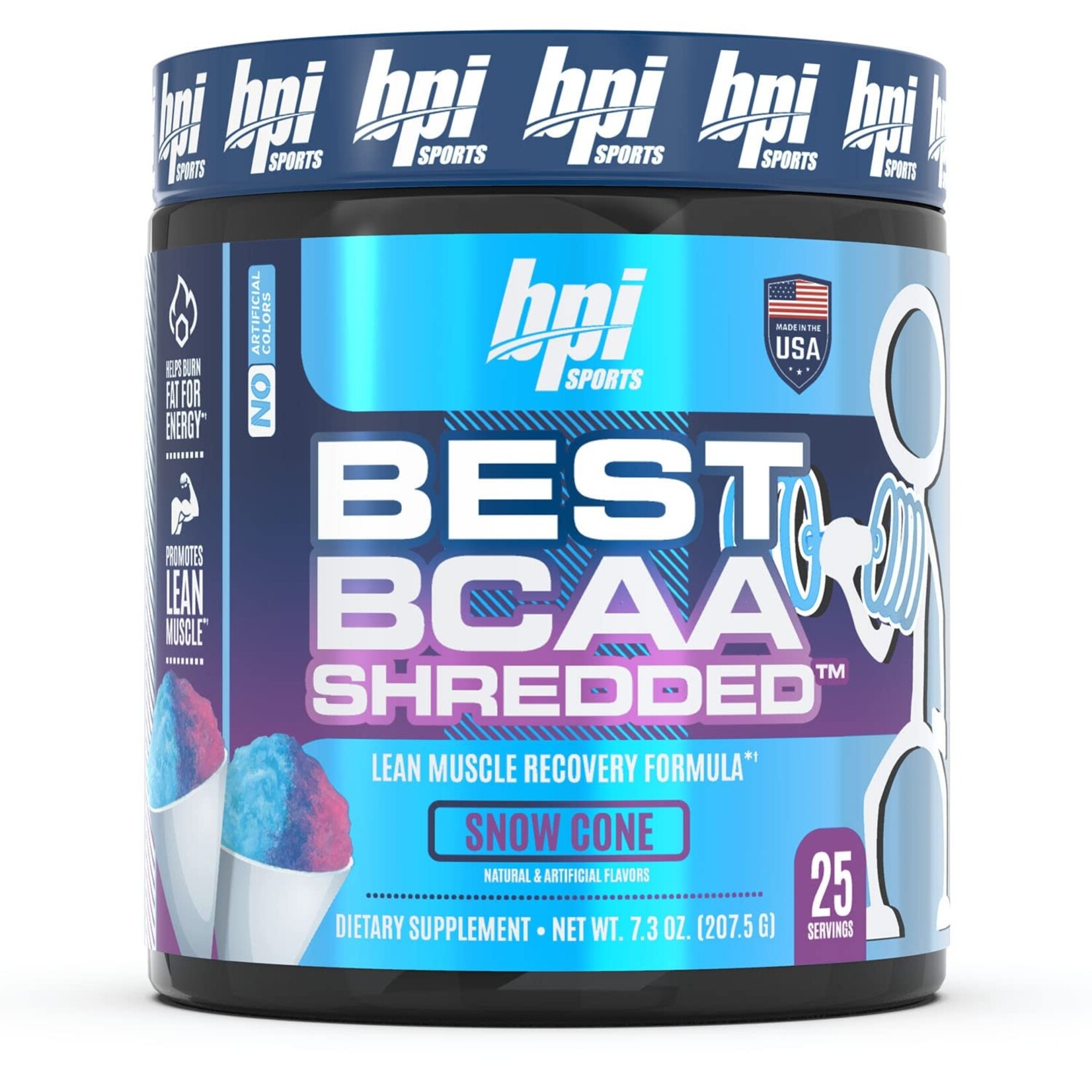 BPI SPORTS BEST BCAA SHREDDED BPI 25SV