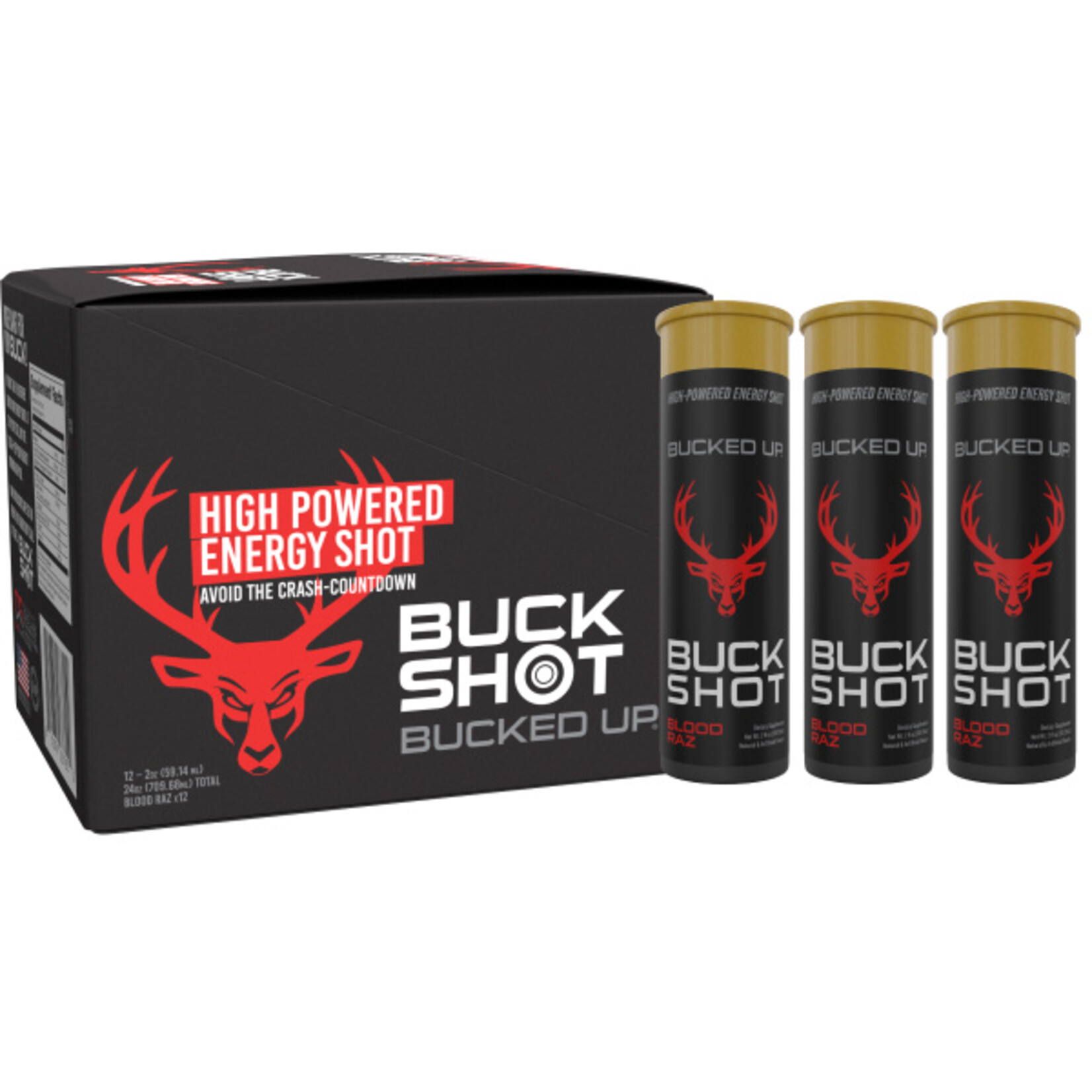 BUCKED UP BUCKED UP BUCK SHOTS 12 PACK