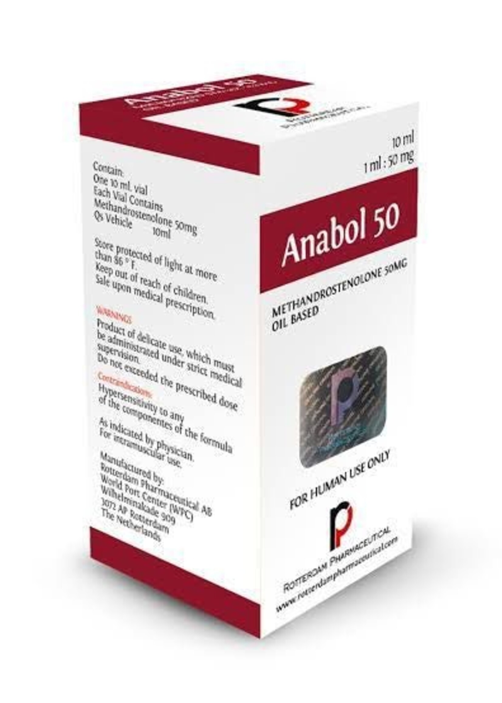 ROTTERDAM DIANABOL INY (ANABOL) ROTTERDAM 50MG 10ML