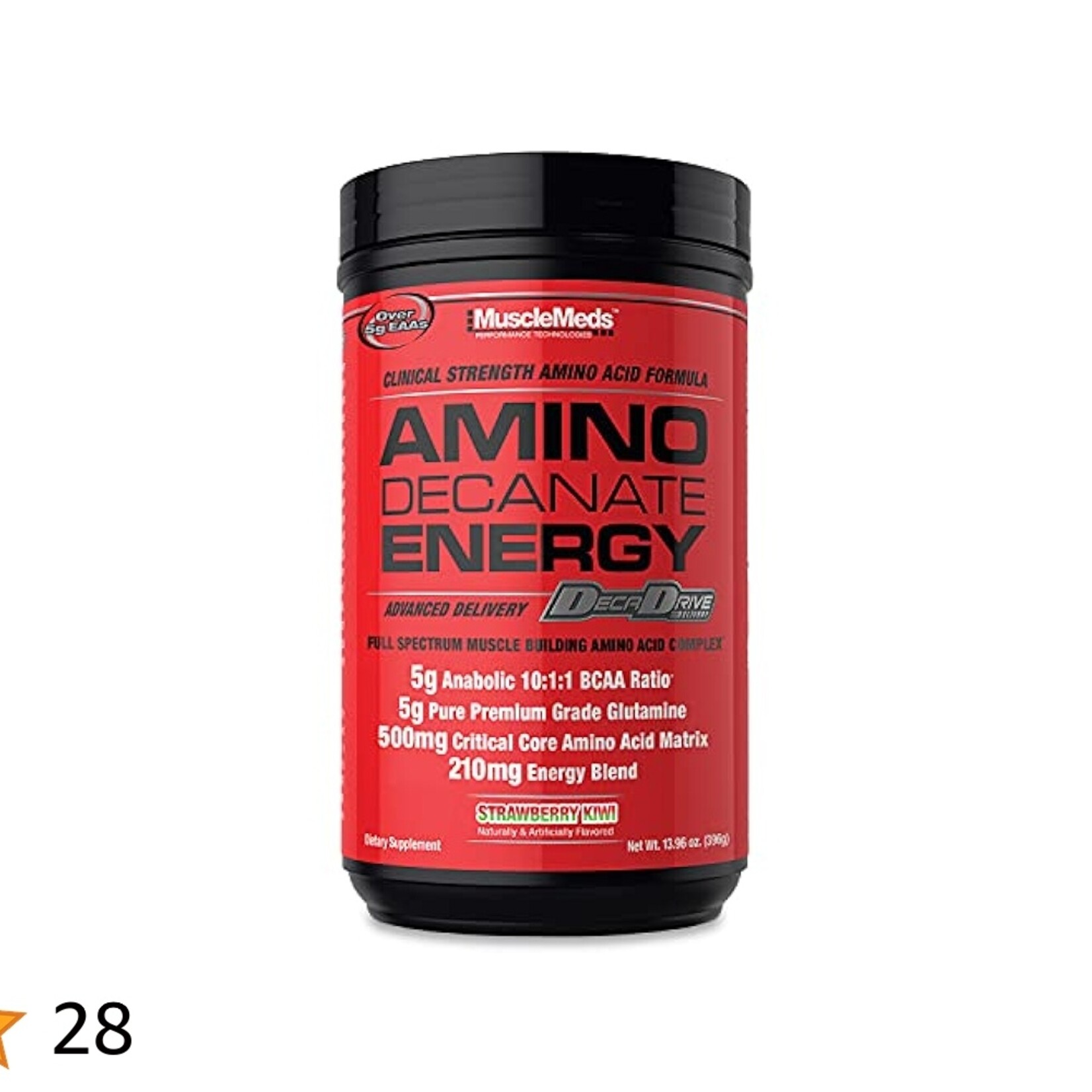 MUSCLE MEDS AMINO DECANATE ENERGY MUSCLE MEDS 30SV