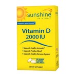 SUNSHINE VITAMIN D3 2000 IU MASTICABLE SUNSHINE 60 TABS