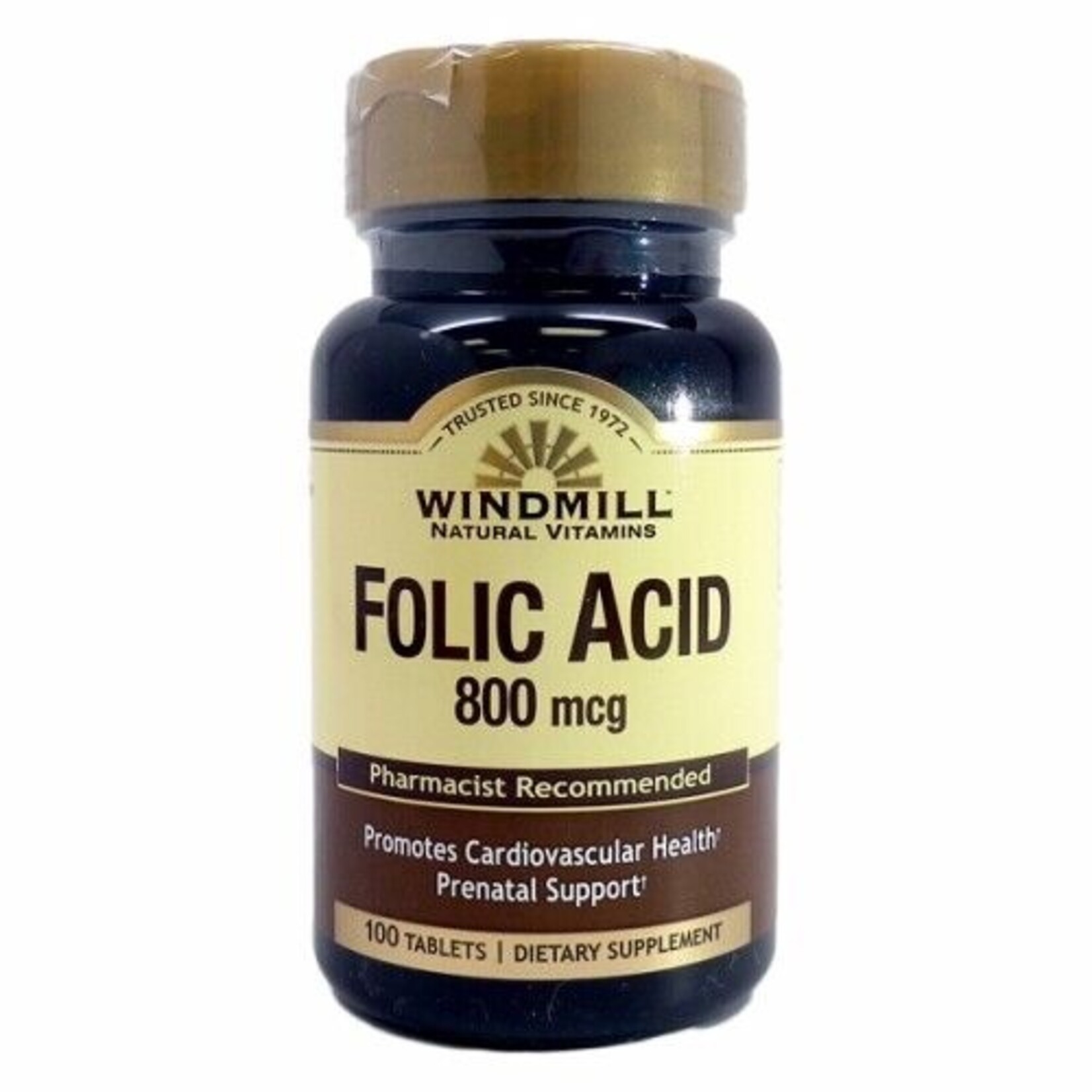 WINDMILL ACID FOLIC 800 MCG WINDMILL 100 CAPS