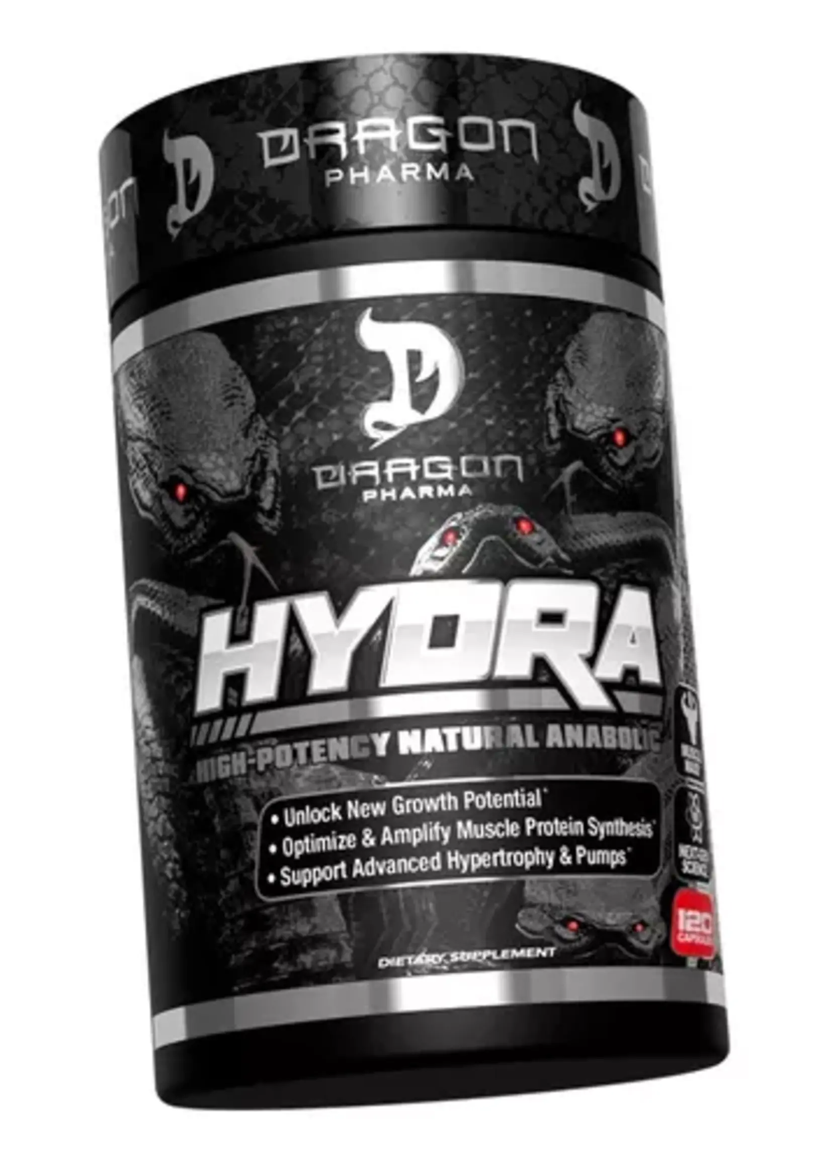DRAGON PHARMA HYDRA HIGH POTENCY NATURAL ANABOLIC DRAGON PHARMA 120CAP