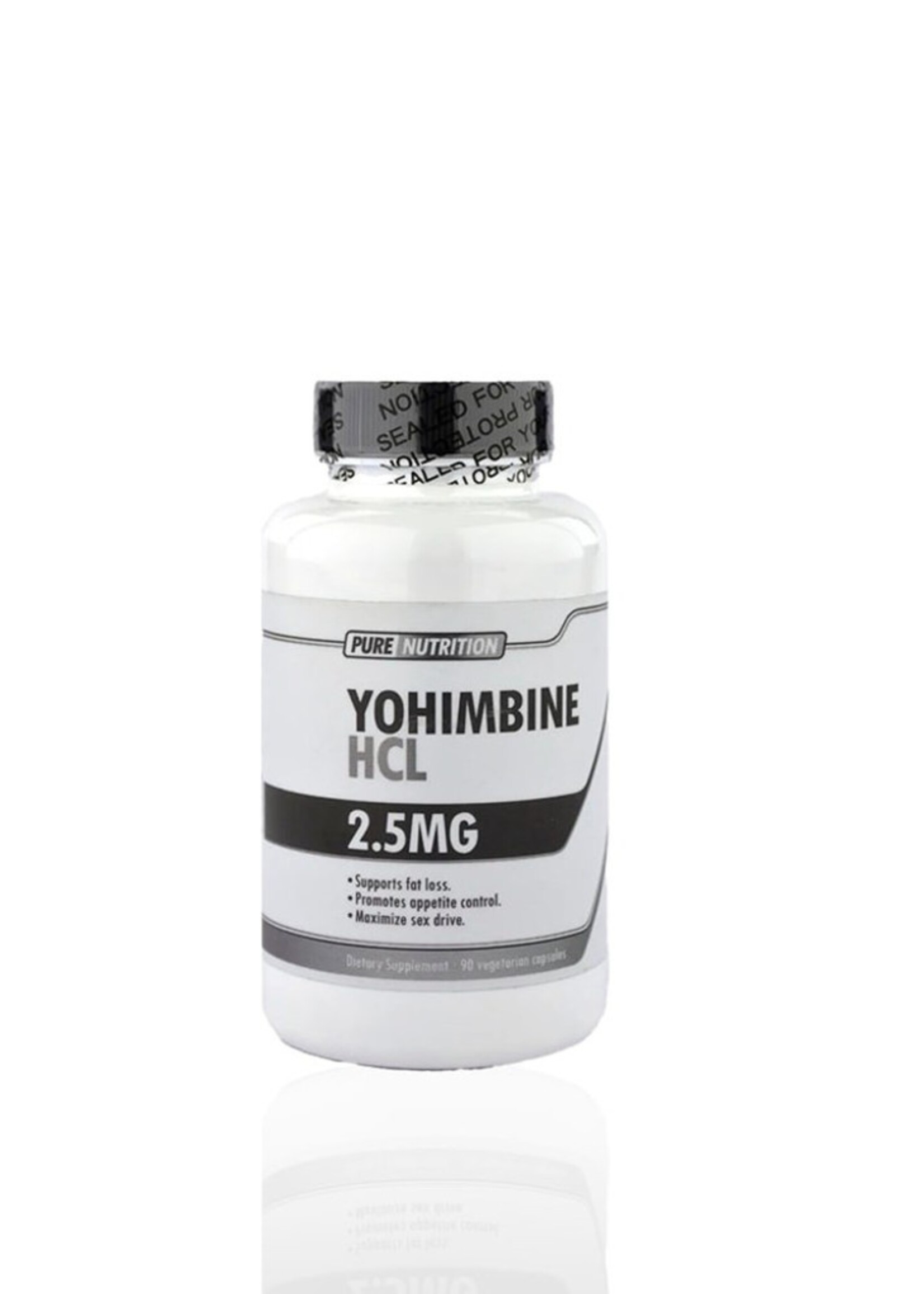 PURE NUTRITION YOHIMBINE HCL 2.5MG 90CAPS PURE NUTRITION