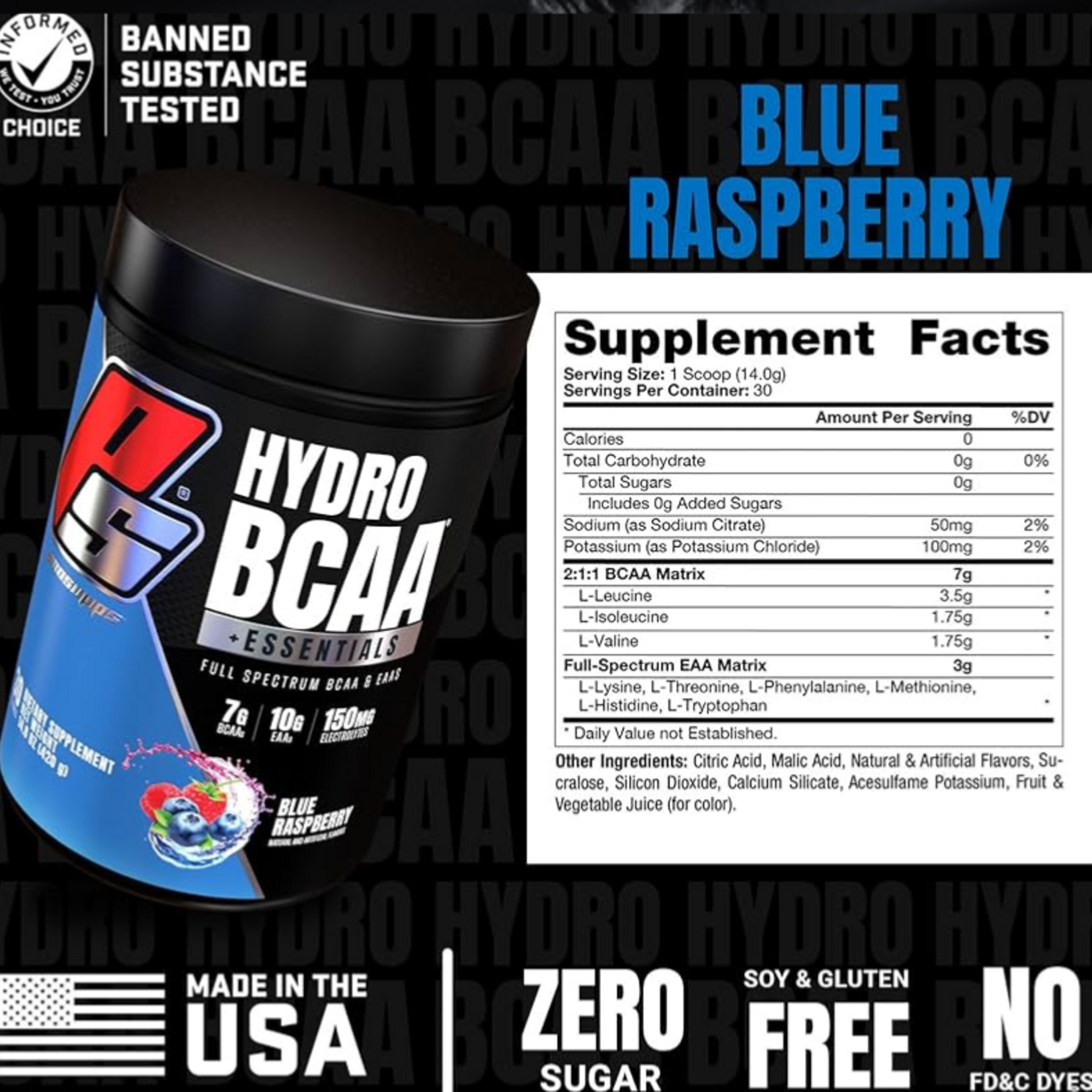 PROSUPPS HYDRO BCAA PROSUPPS 90SV