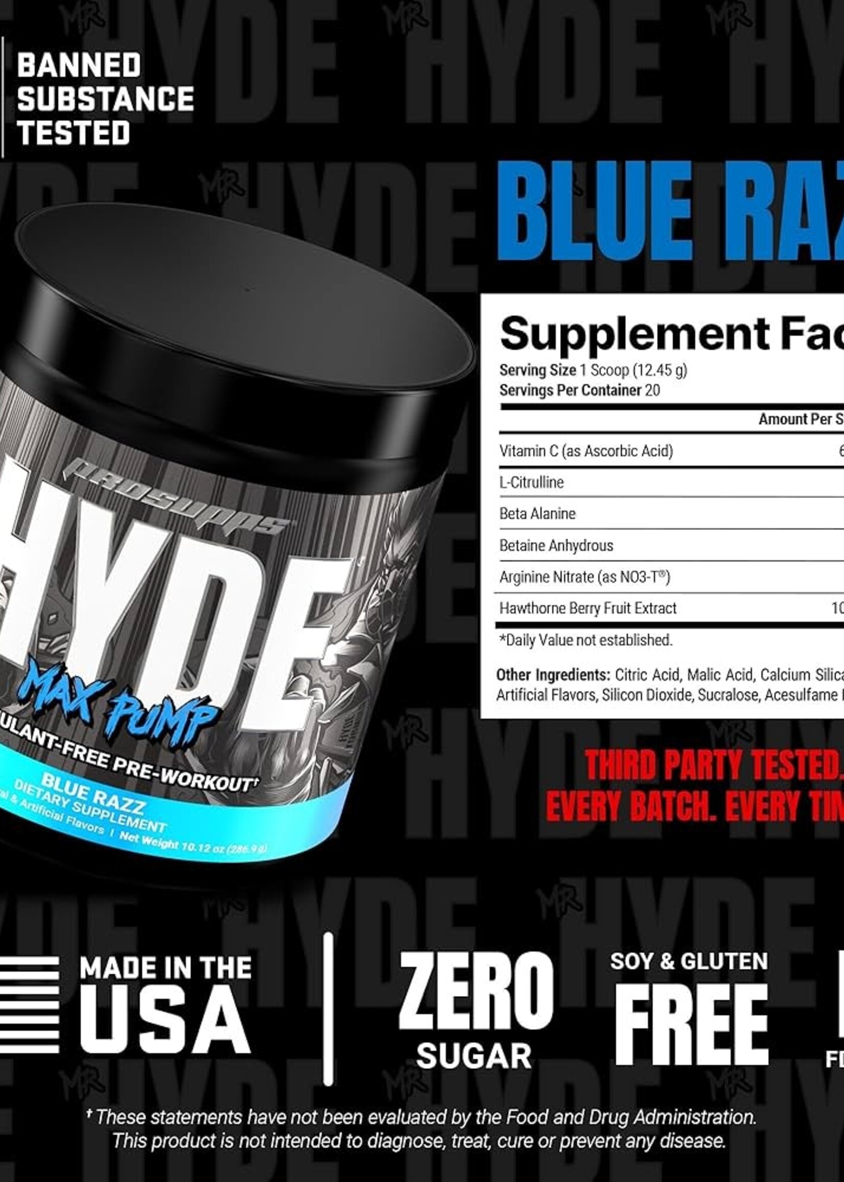 PROSUPPS HYDE MAX PUMP PROSUPPS 20SV