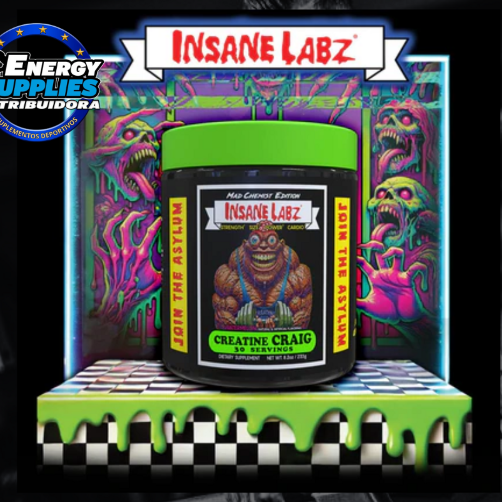 INSANE LABZ CREATINE CRAIG INSANE LABZ 30SV