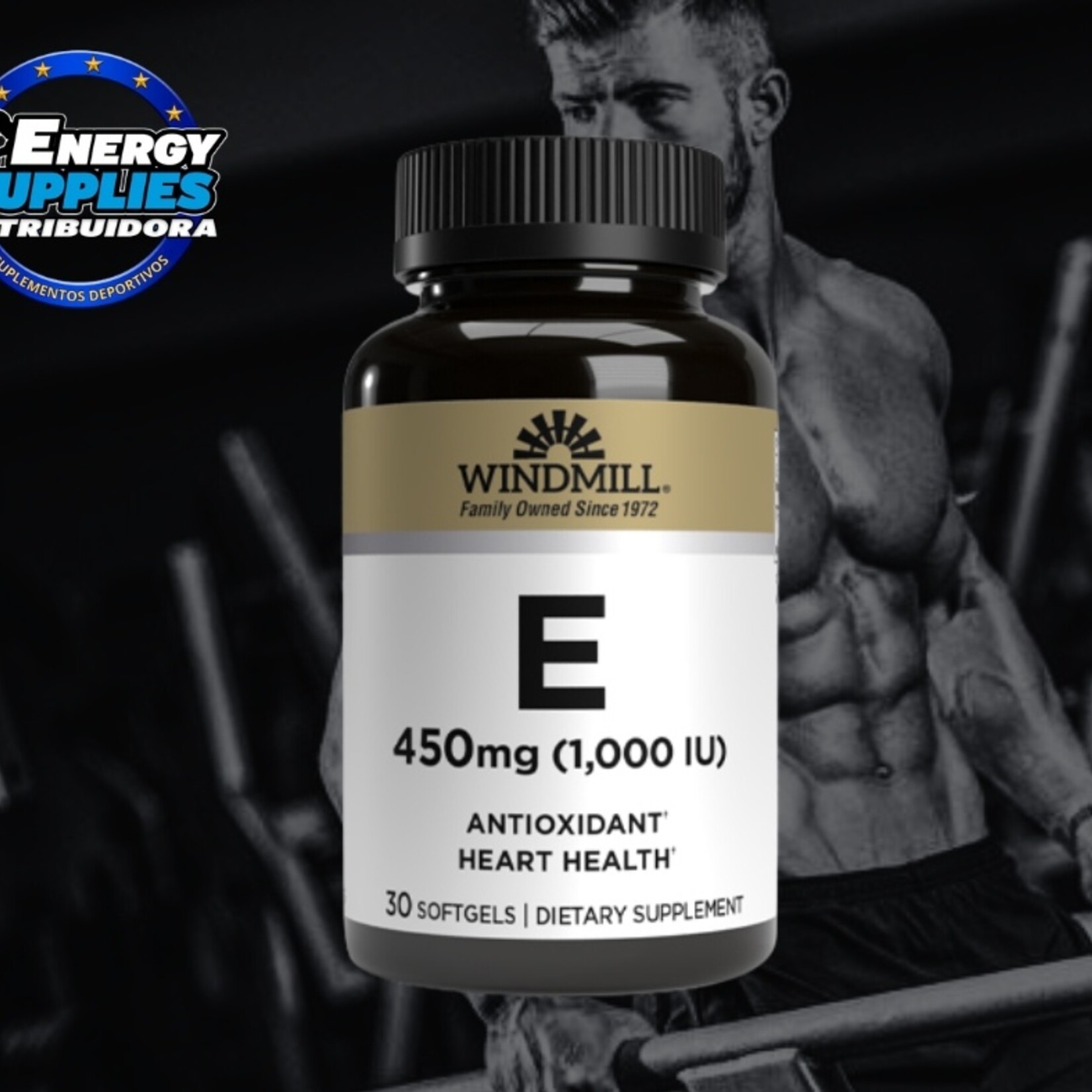 WINDMILL VITAMIN-E 450MG (1000 IU) WINDMILL 30 SOFTGEL