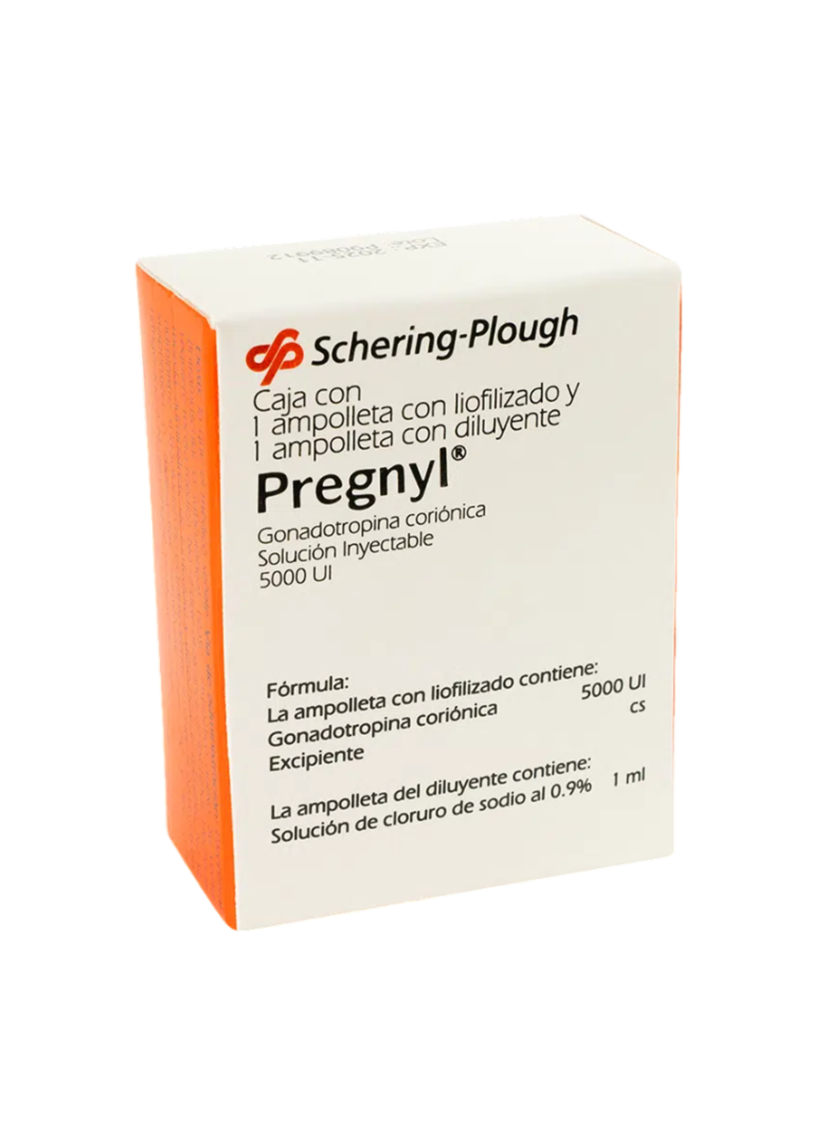 SCHERING PLOUGH PREGNYL 5000IU SCHERING PLOUGH