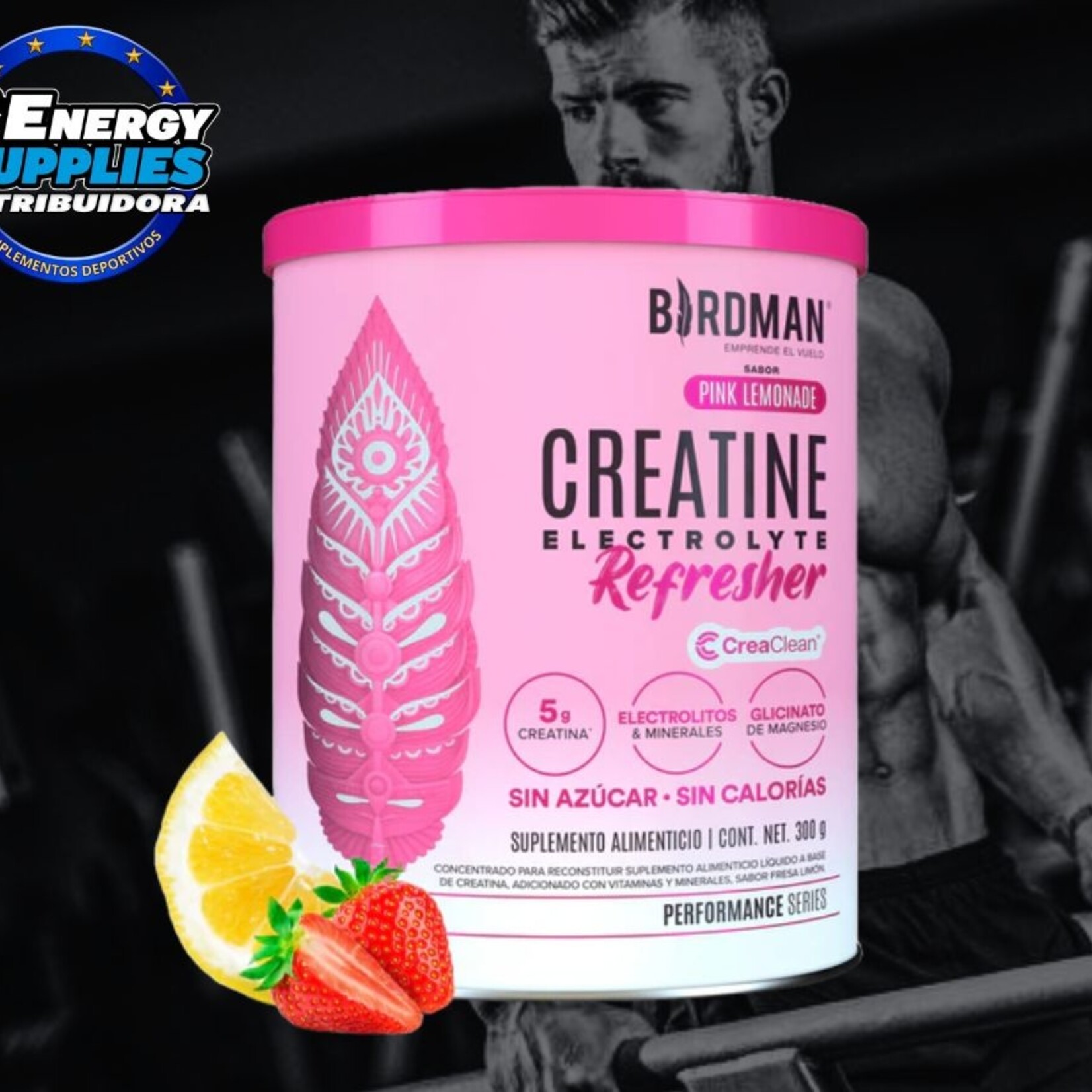 BIRDMAN CREATINA  ELECTROLYTE REFRESHER BIRDMAN 30SV