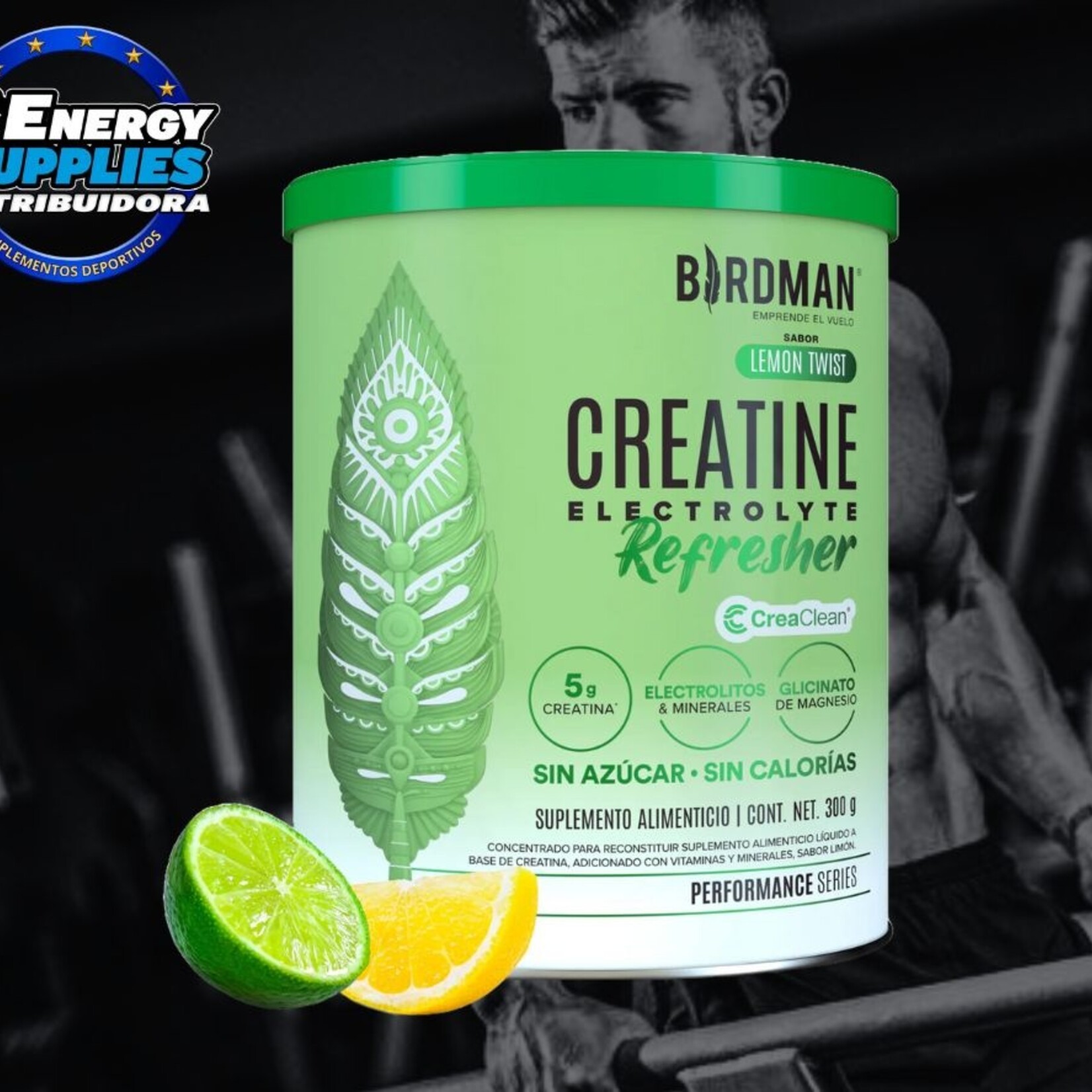 BIRDMAN CREATINA  ELECTROLYTE REFRESHER BIRDMAN 30SV