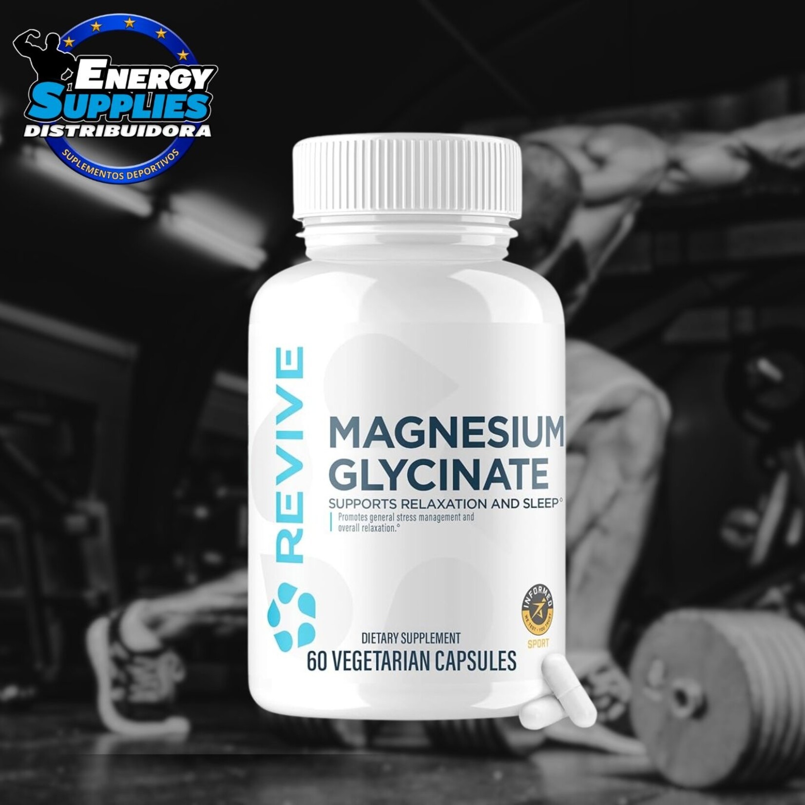 REVIVE MAGNESIUM GLYCINATE REVIVE 60CAPS