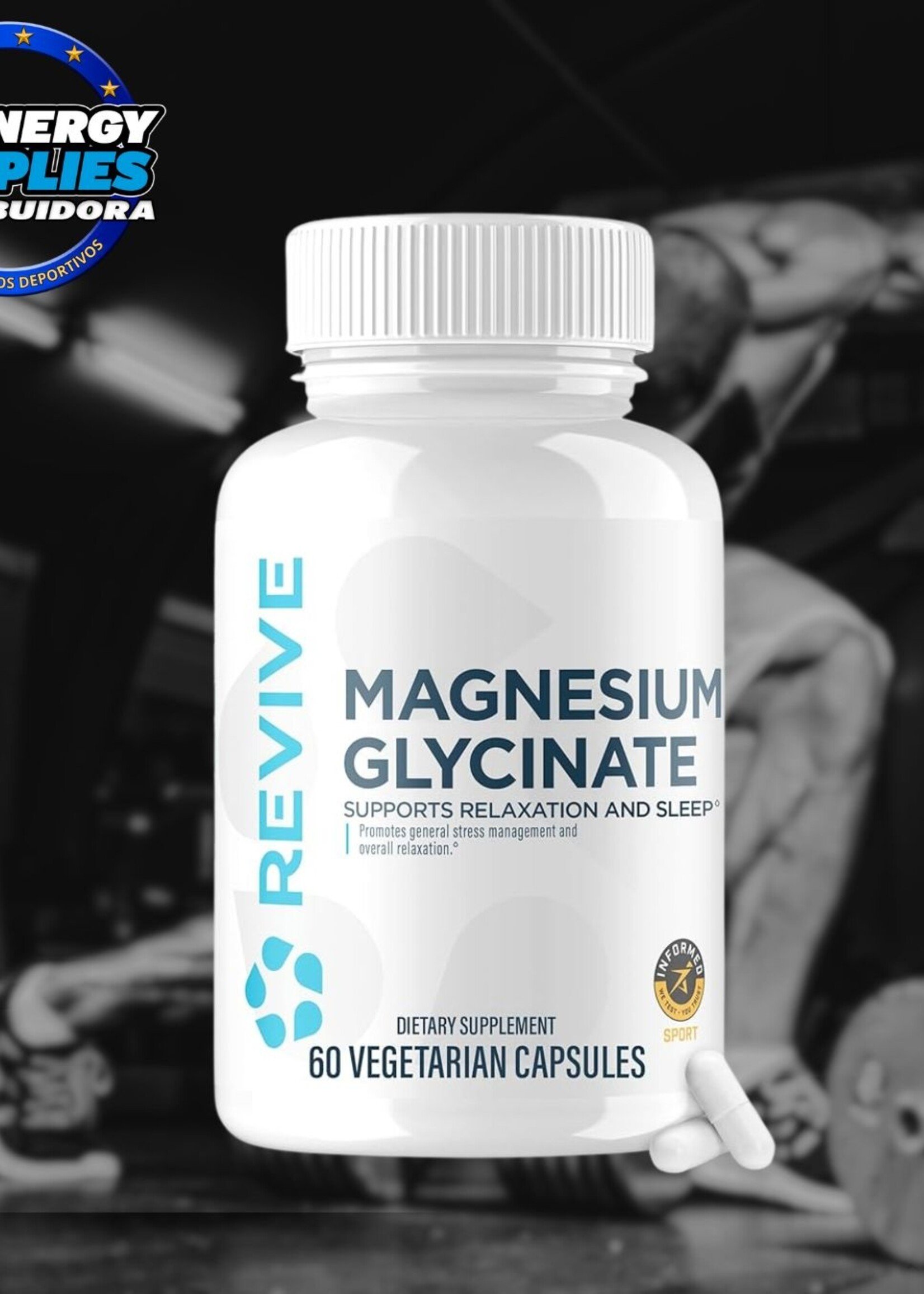 REVIVE MAGNESIUM GLYCINATE REVIVE 60CAPS