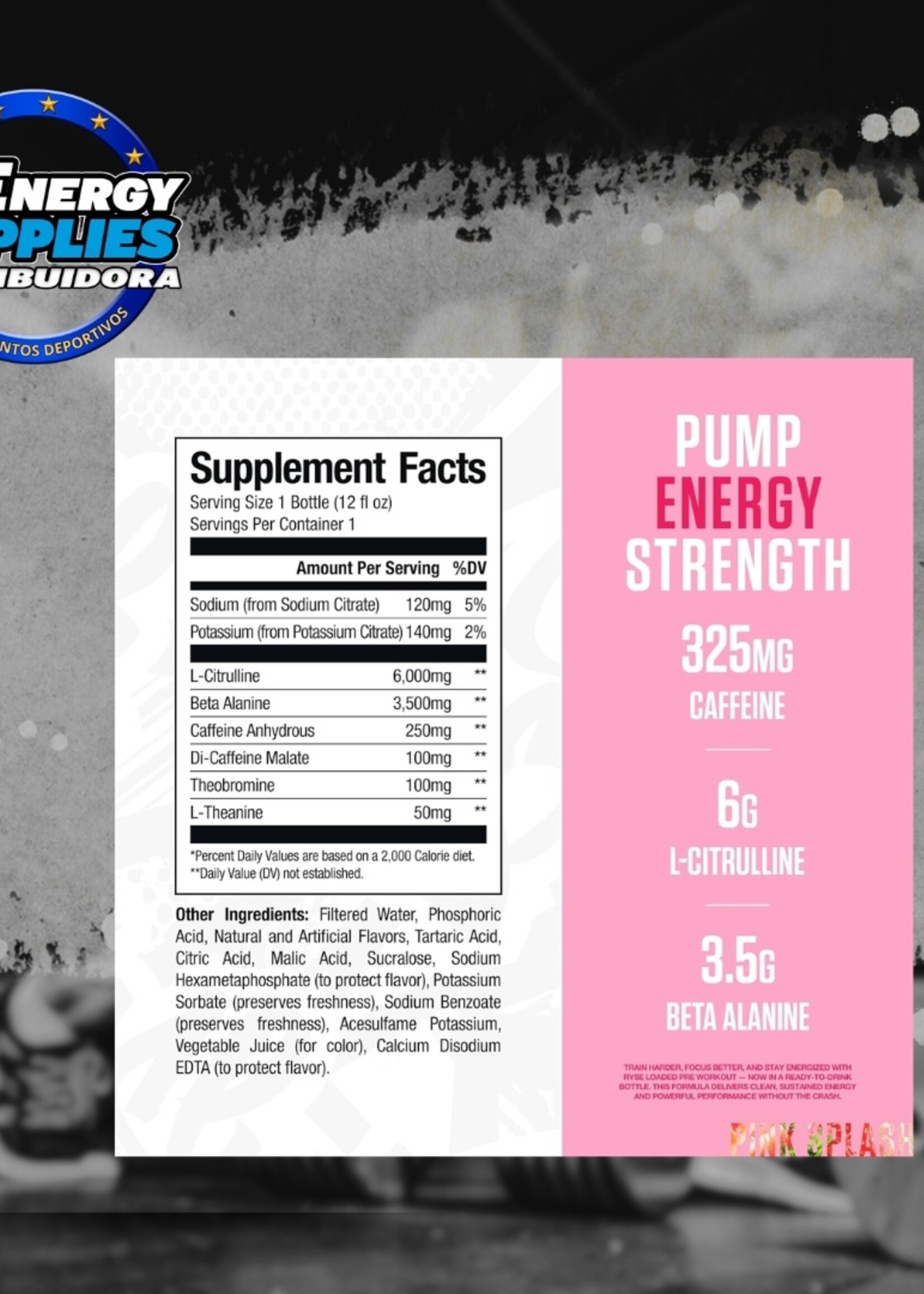 RYSE RYSE LOADED PWO RTD 12PACK