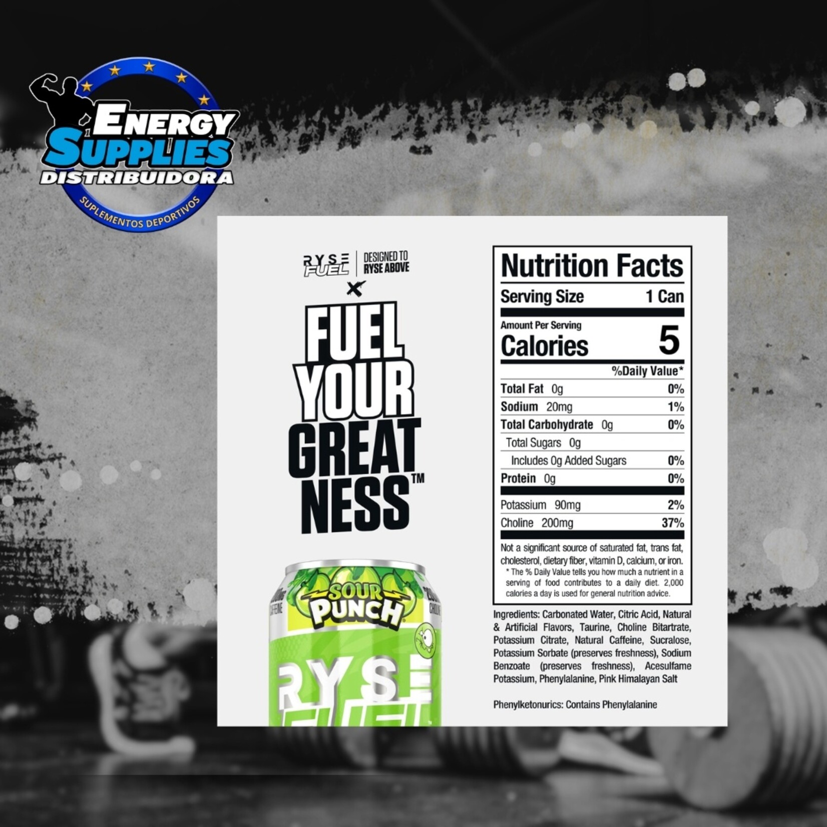 RYSE RYSE LOADED PWO RTD 12PACK