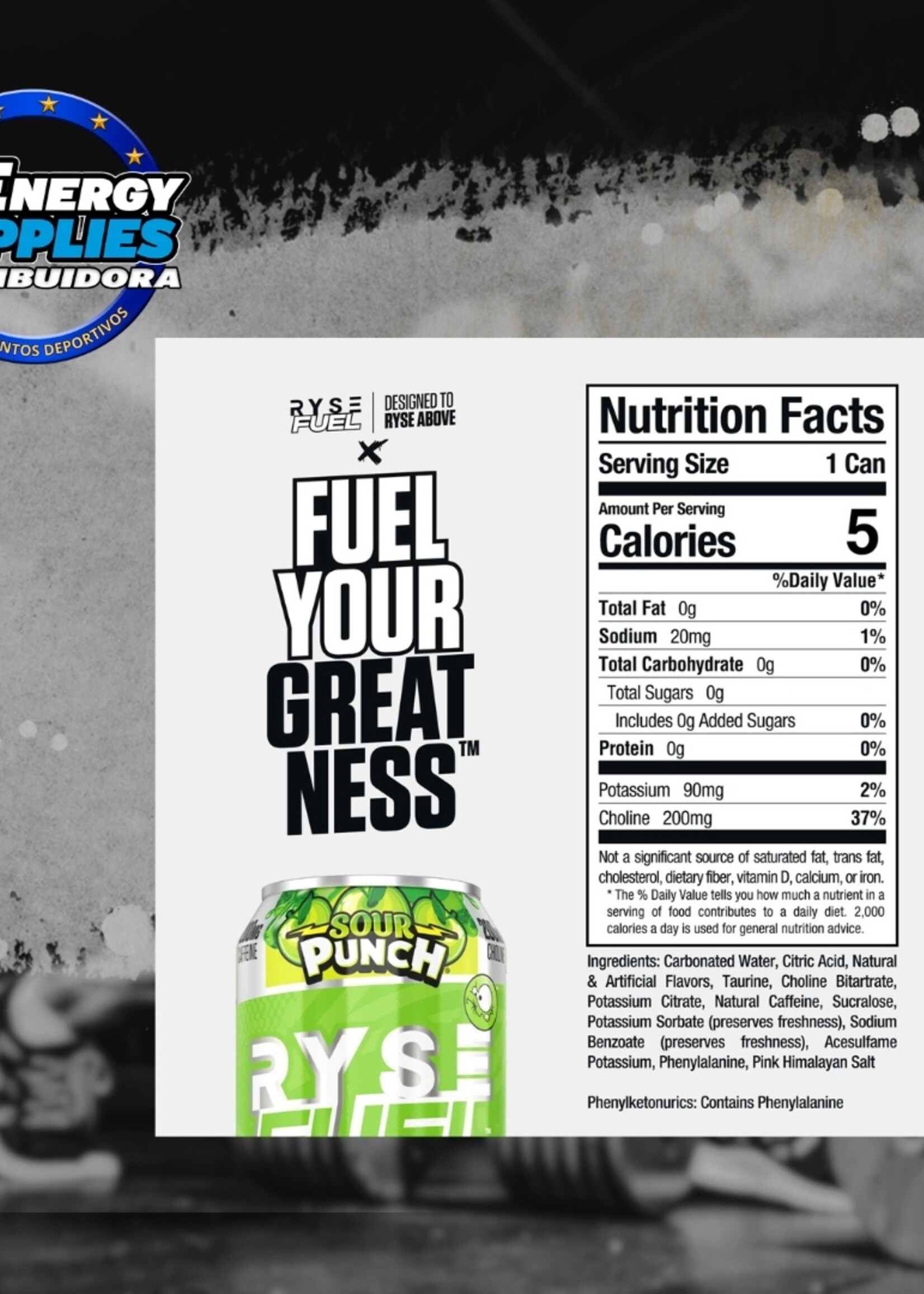 RYSE RYSE LOADED PWO RTD 12PACK