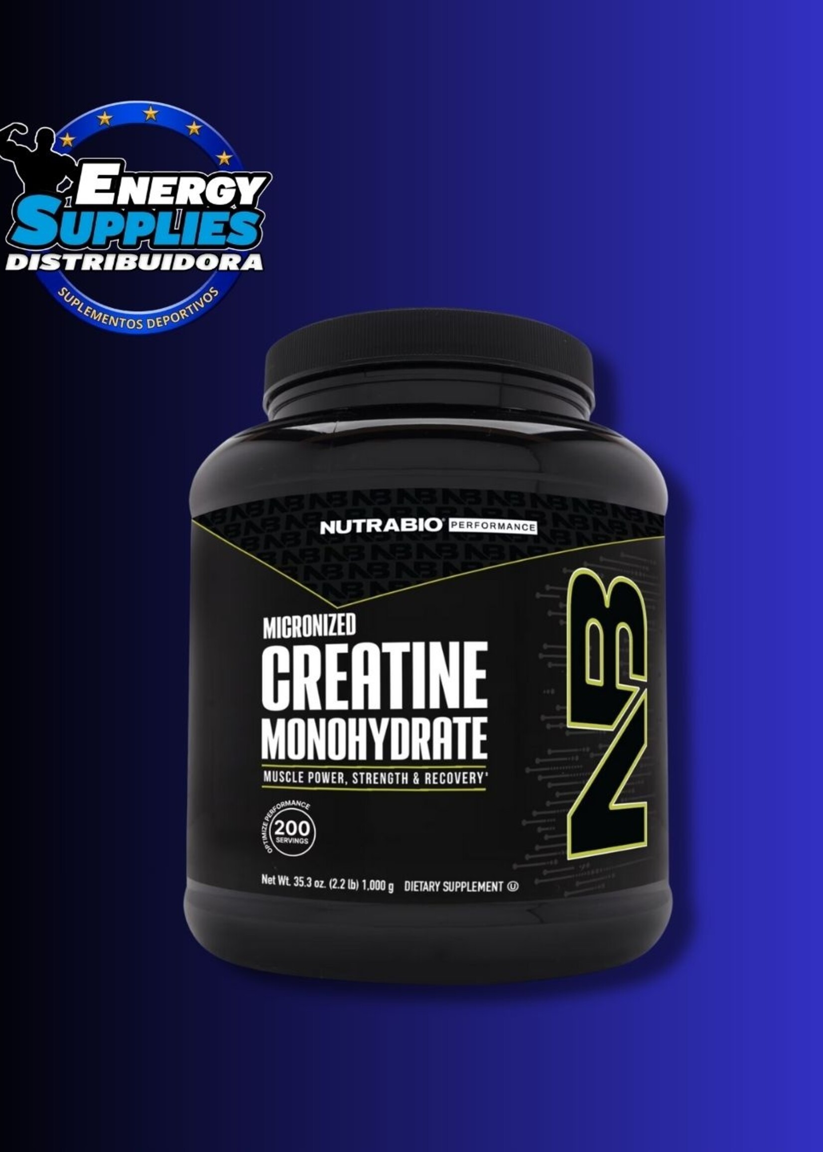 NUTRABIO CREATINA NUTRABIO 1KG 200SV