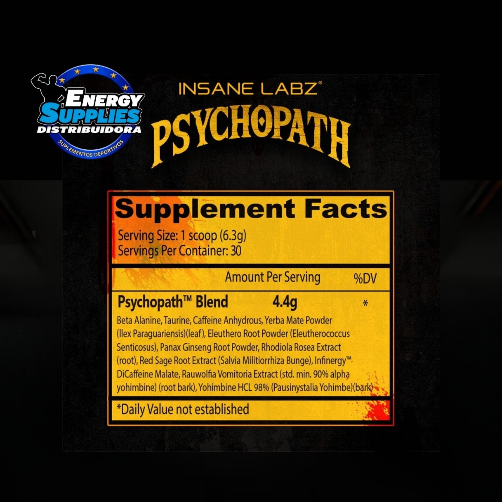 INSANE LABZ PSYCHOPATH INSANE LABZ 30SV