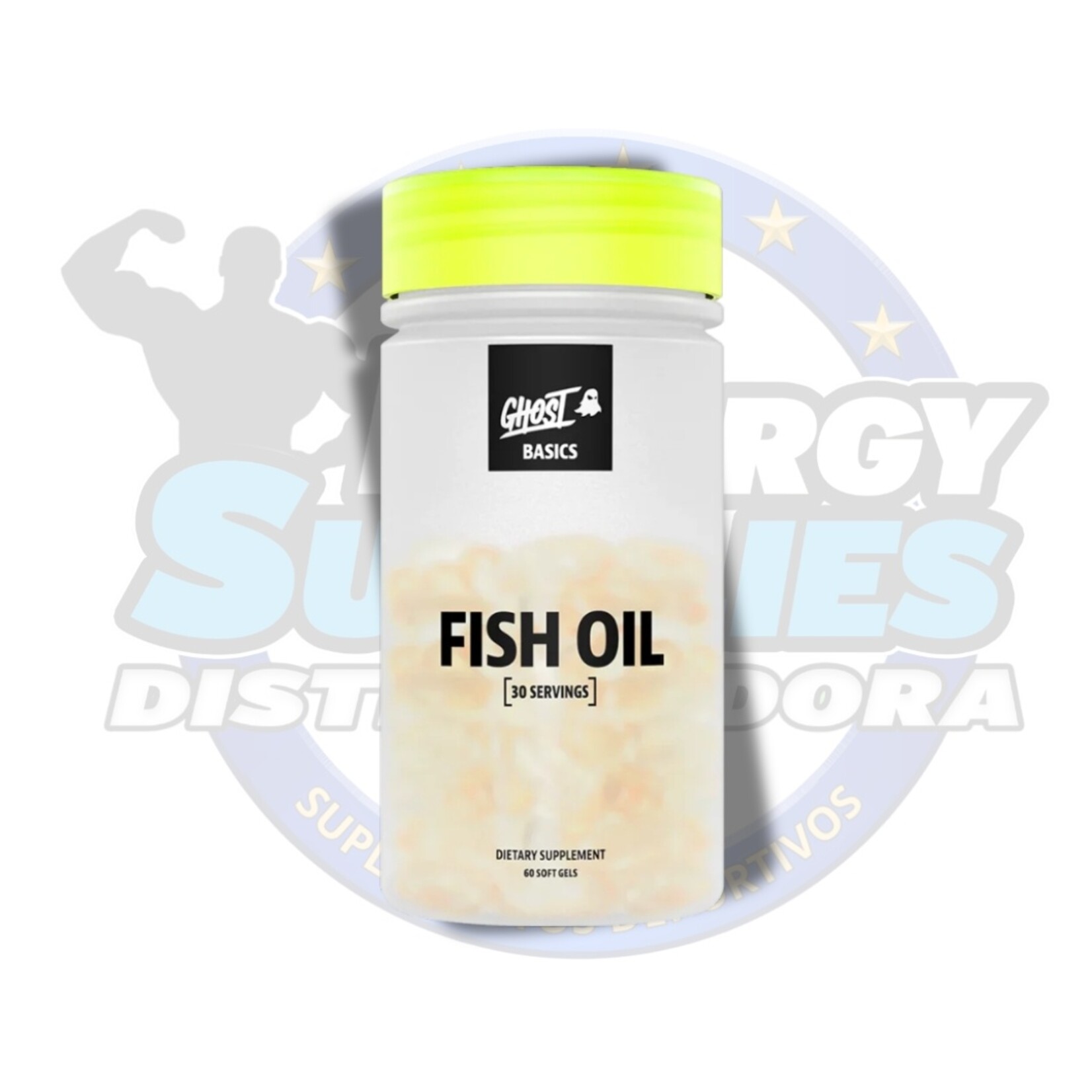 GHOST FISH OIL OMEGA 3 GHOST 60CAPS