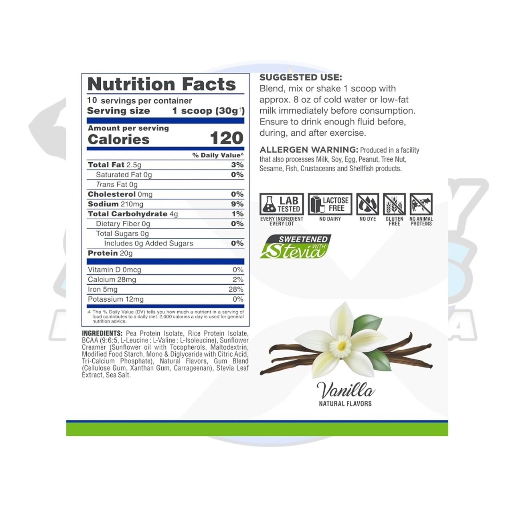 ALLMAX ISOPLANT ALLMAX 10SV 300GR