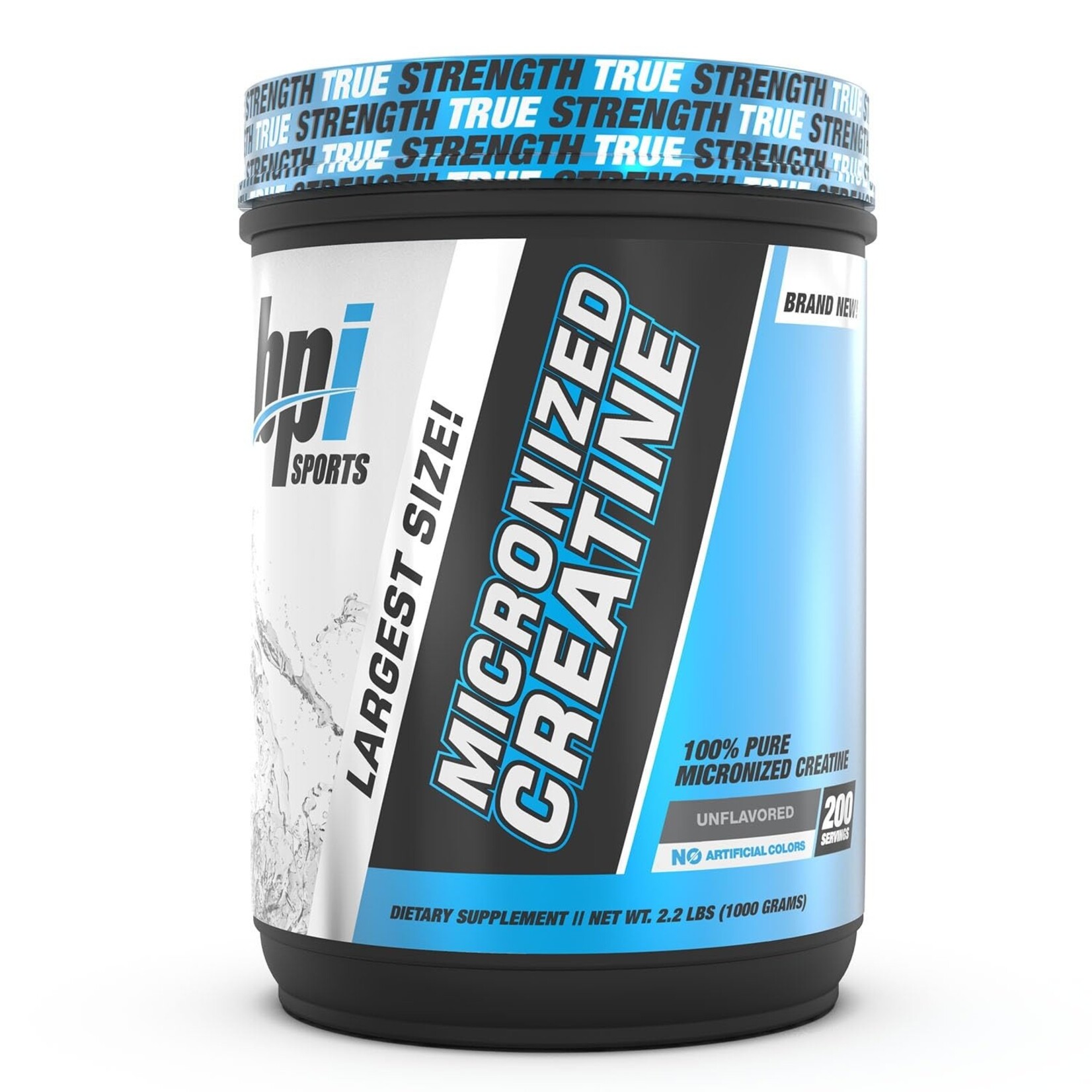 BPI SPORTS MICRONIZED CREATINE UNFLAVORED BPI SPORTS 1KG 200SV
