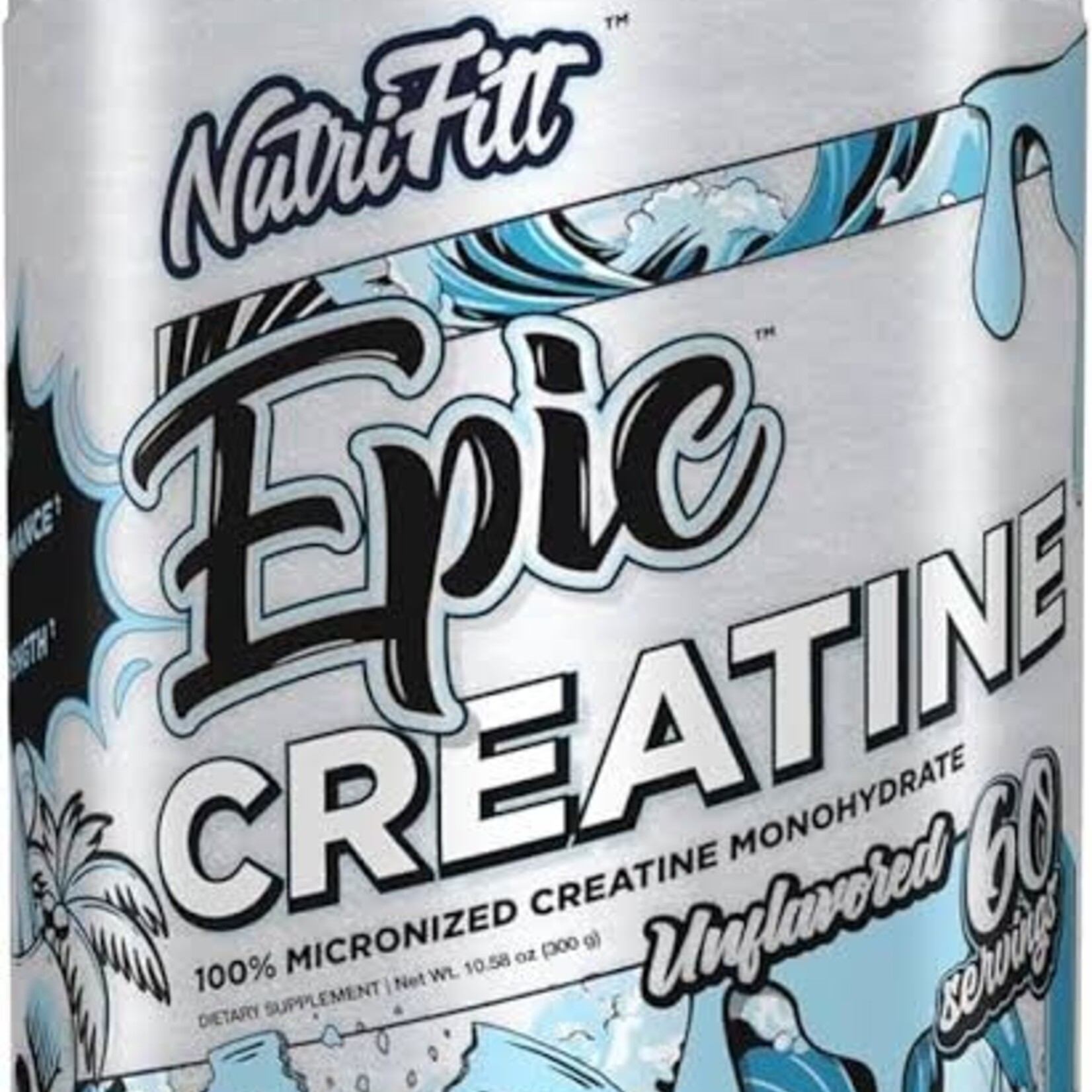 NUTRIFIT EPIC CREATINA UNFLAVORED NUTRIFIT 60SV