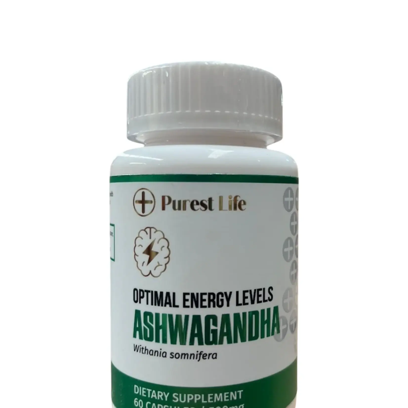 PUREST LIFE ASHWAGANDHA PUREST LIFE 500MG 60CAPS
