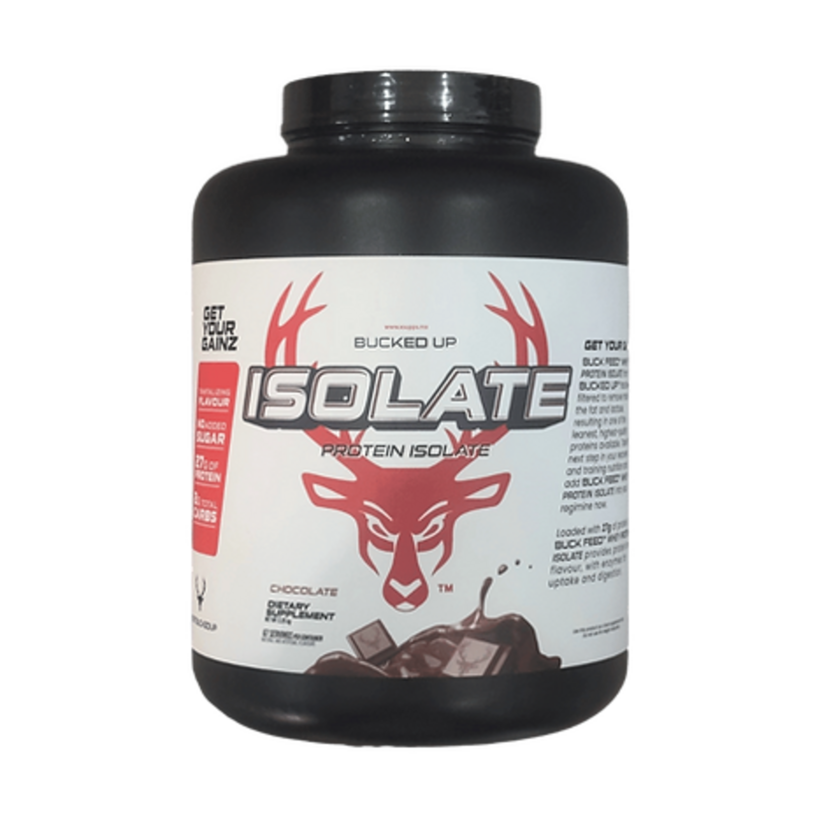 BUCKED UP ISOLATE PROTEIN BUCKED UP 4.96LB