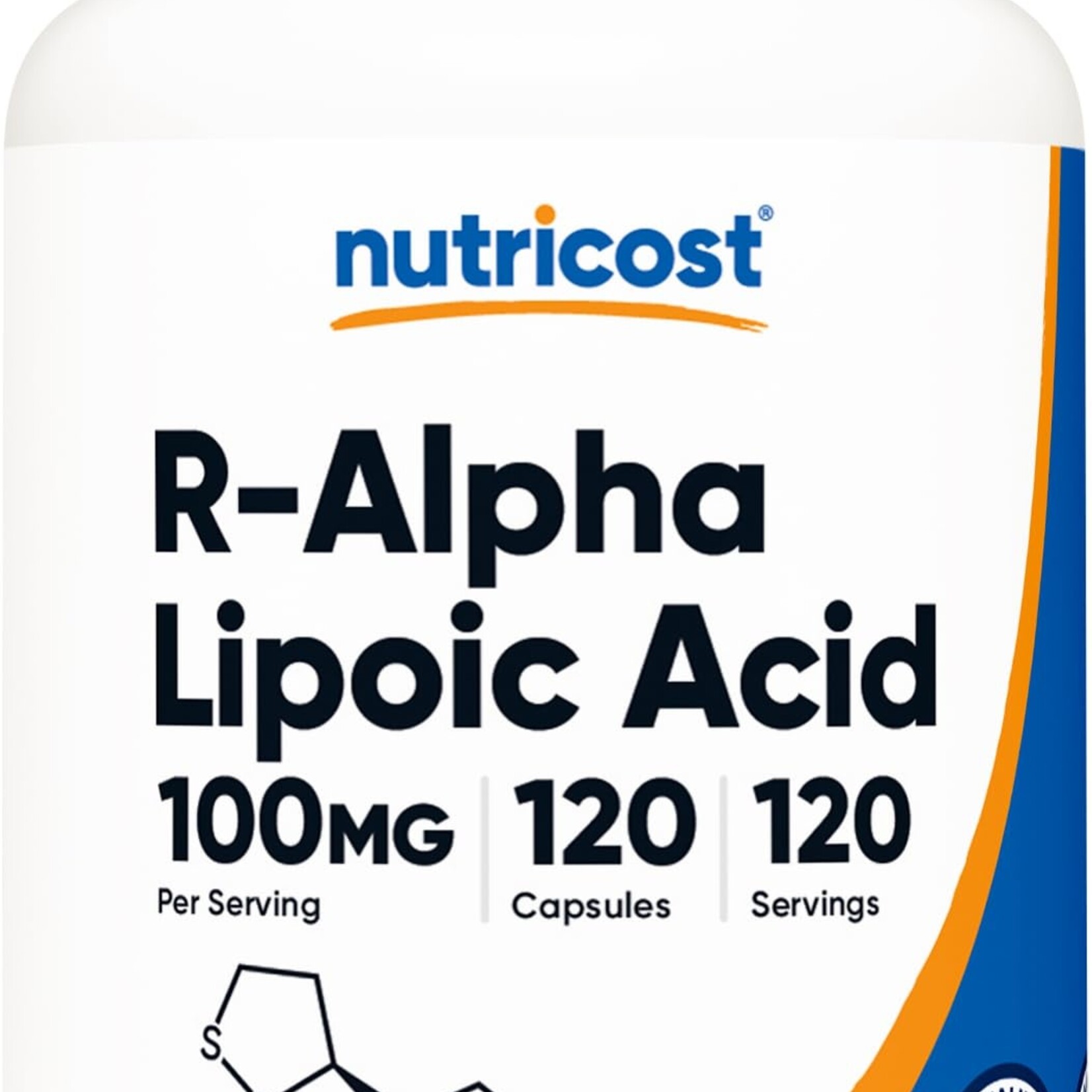 NUTRICOST R-ALPHA LIPOIC ACID NUTRICOST 120SV
