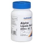 NUTRICOST ALPHA LIPOIC ACID NUTRICOST 60SV