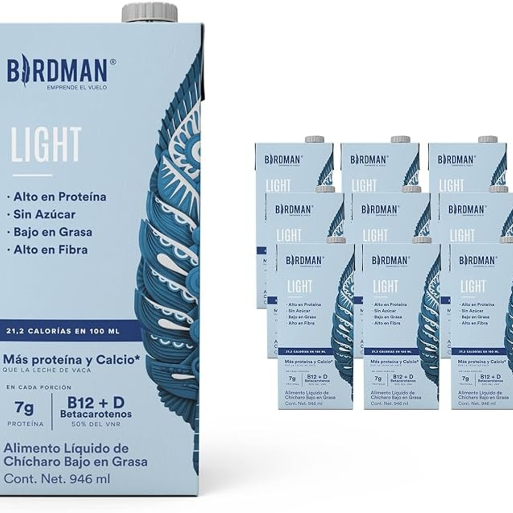 BIRDMAN BEBIDA VEGETAL 946ML 12PACK BIRDMAN