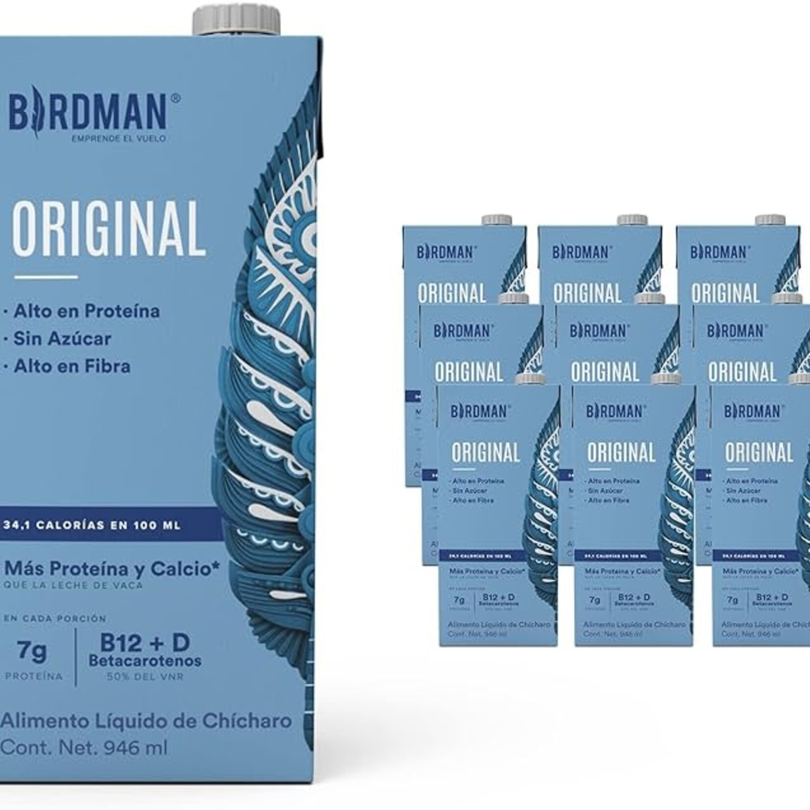 BIRDMAN BEBIDA VEGETAL 946ML 12PACK BIRDMAN