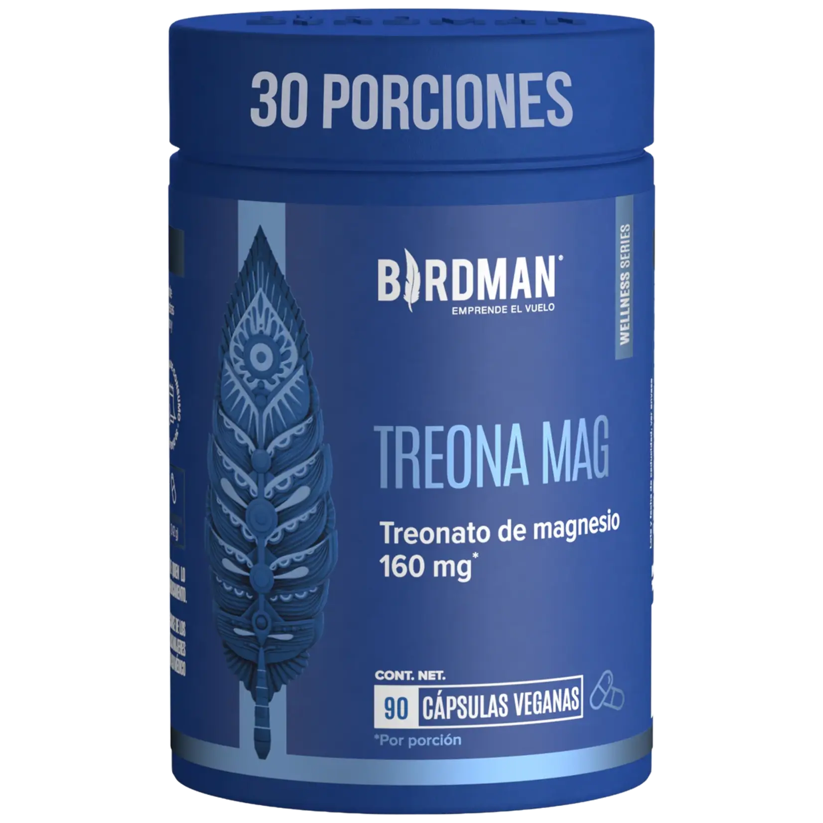 BIRDMAN TREONATO DE MAGNESIO BIRDMAN 90CAPS