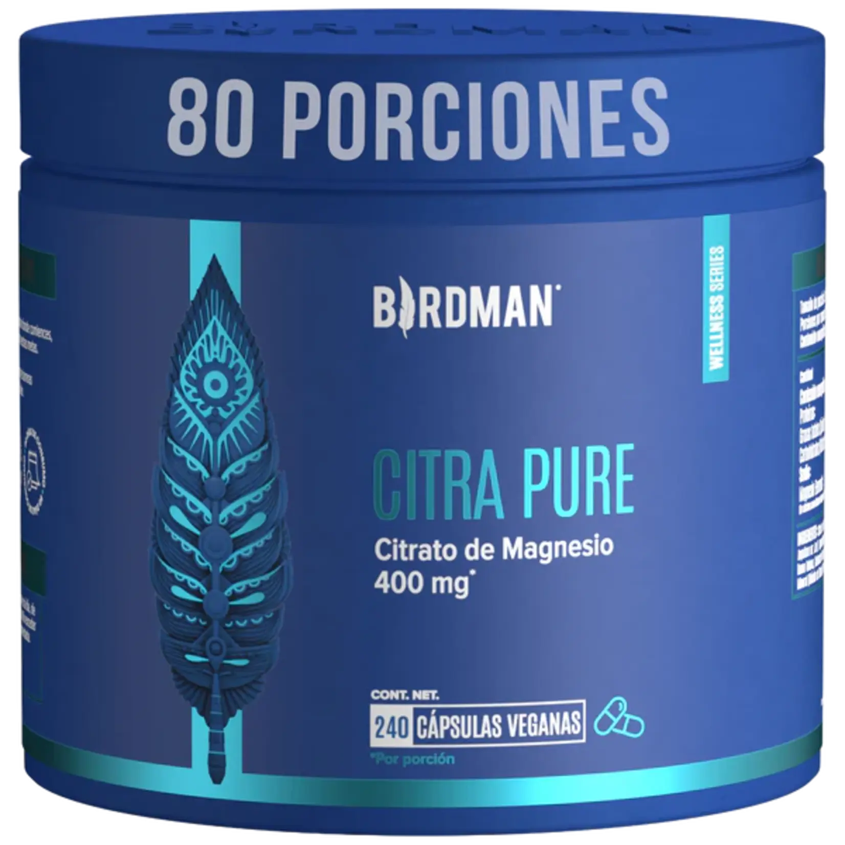 BIRDMAN CITRATO DE MAGNESIO BIRDMAN 240CAPS