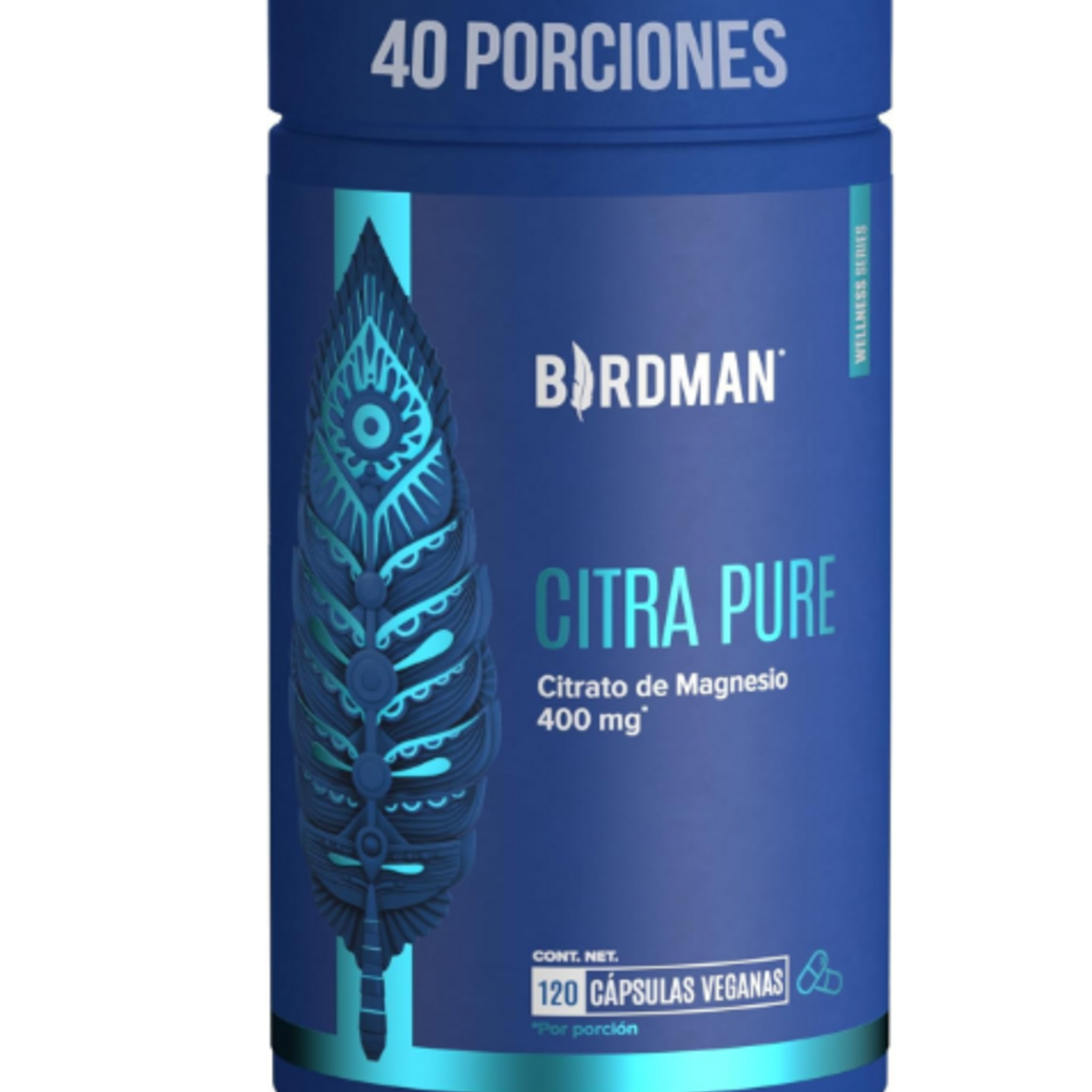 BIRDMAN CITRATO DE MAGNESIO BIRDMAN 120CAPS