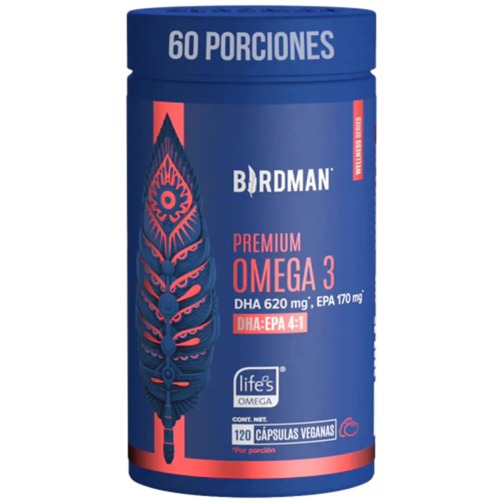 BIRDMAN PREMIUM OMEGA 3 BIRDMAN 120CAPS