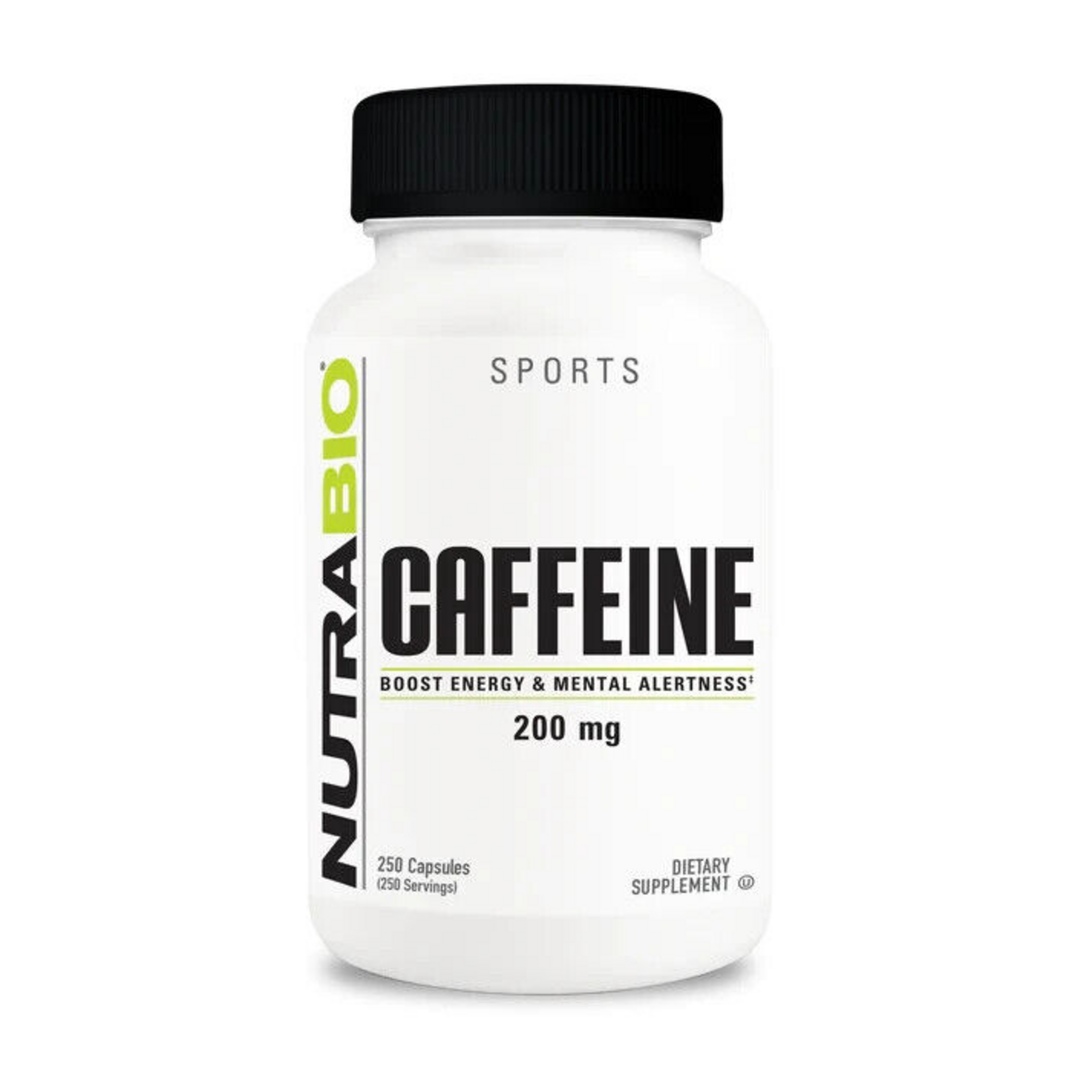 NUTRABIO CAFEINA 200MG NUTRABIO 250CAPS