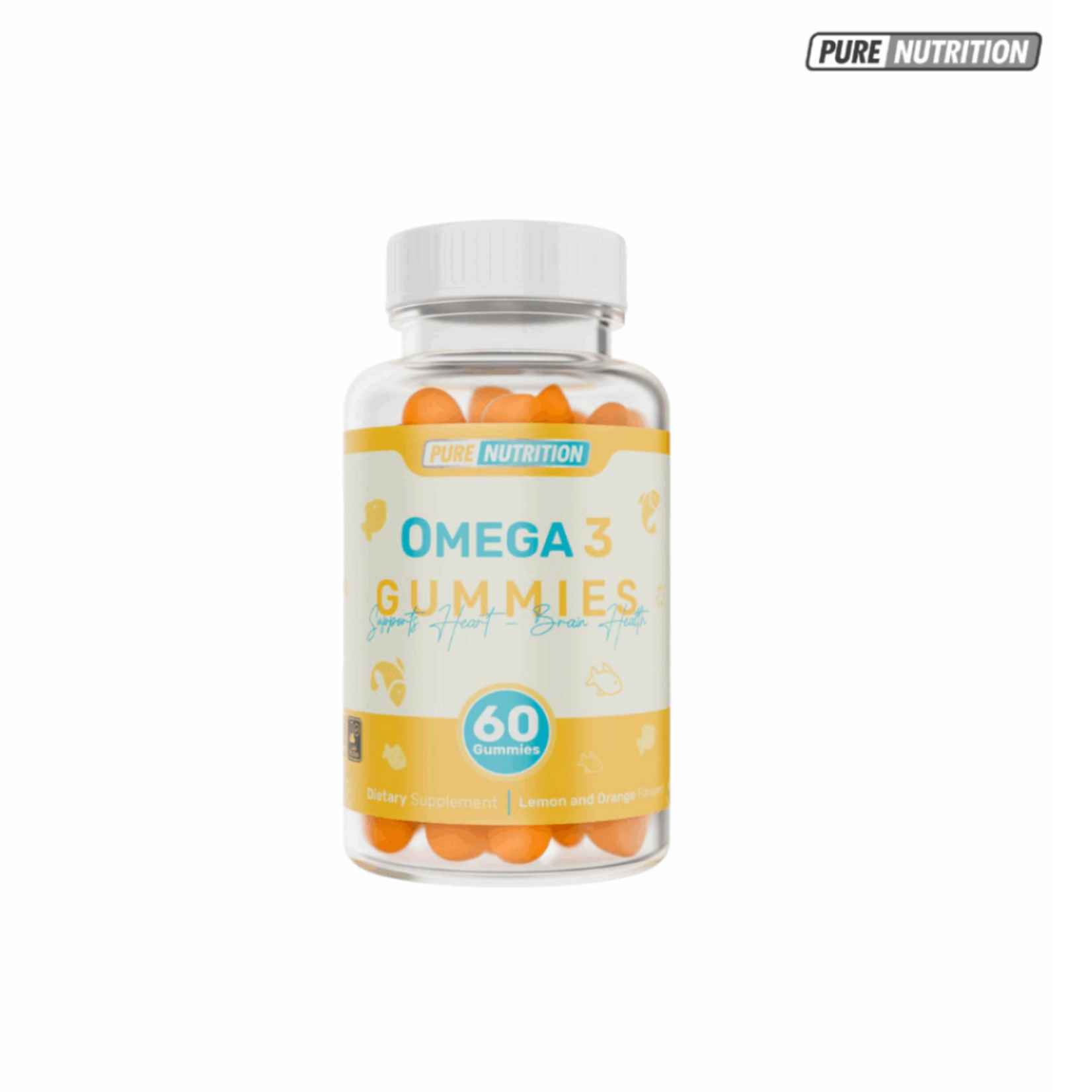 PURE NUTRITION OMEGA 3 GUMMIES PURE NUTRITION 60CT