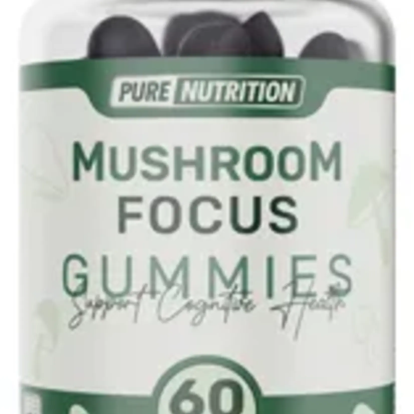 PURE NUTRITION MUSHROOM FOCUS GUMMIES PURE NUTRITION 60CT