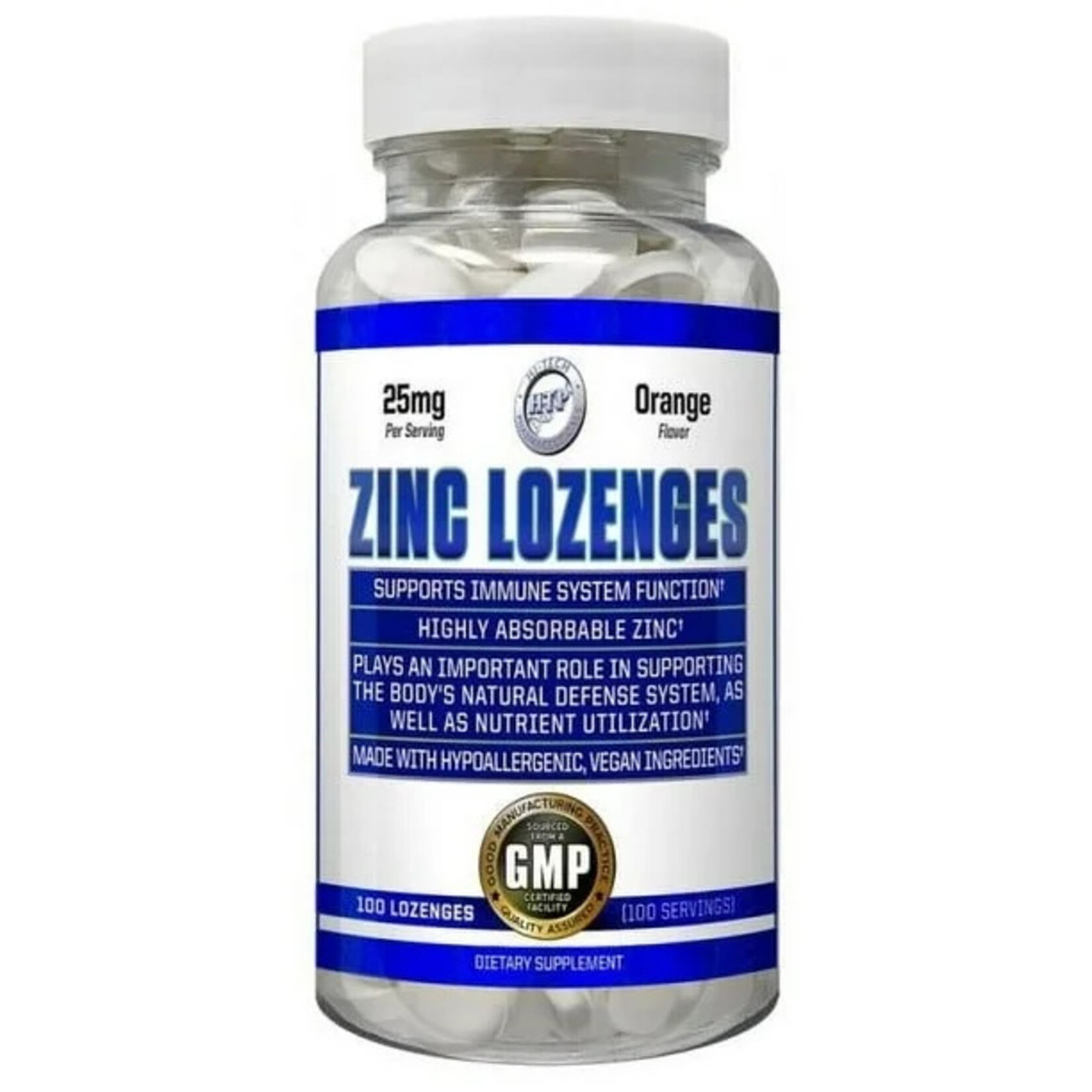 HI TECH ZINC LOZENGES HI TECH 100TABS