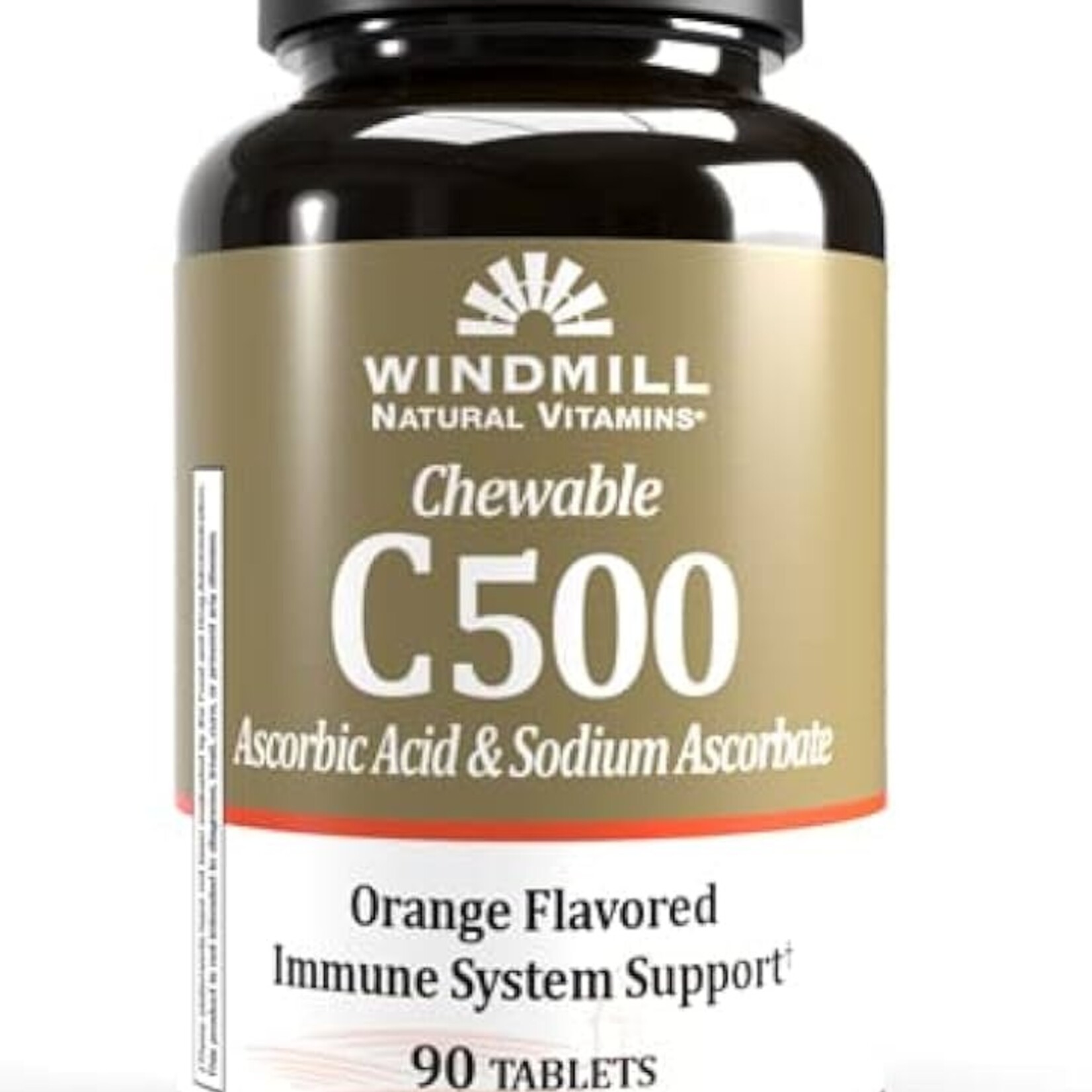 WINDMILL VITAMINA C-500MG MASTICABLE WINDMILL 90 CT