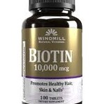 WINDMILL BIOTIN 10000 MCG WINDMILL 100 CT
