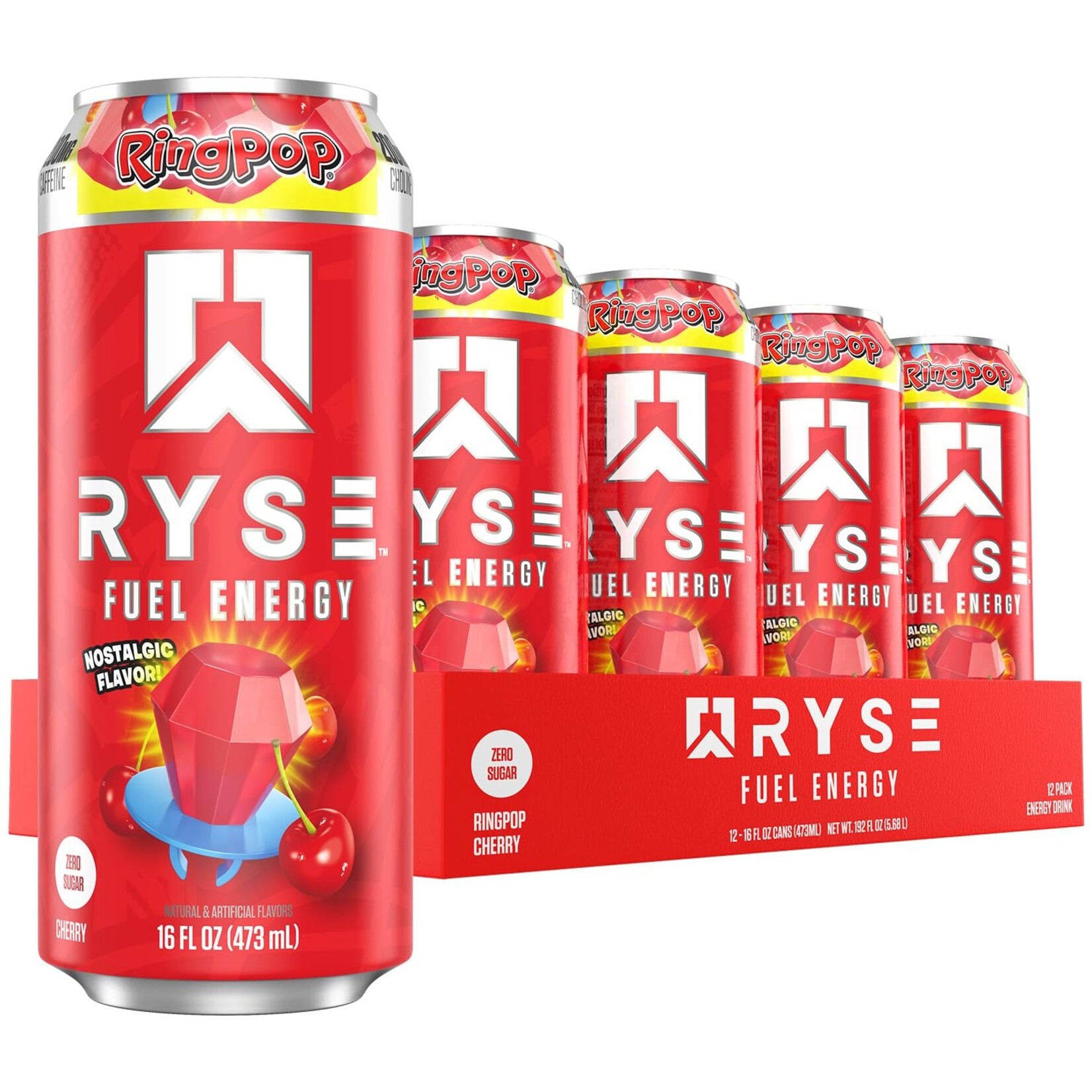 RYSE FUEL ENERGY DRINK RYSE  16OZ 12PACK