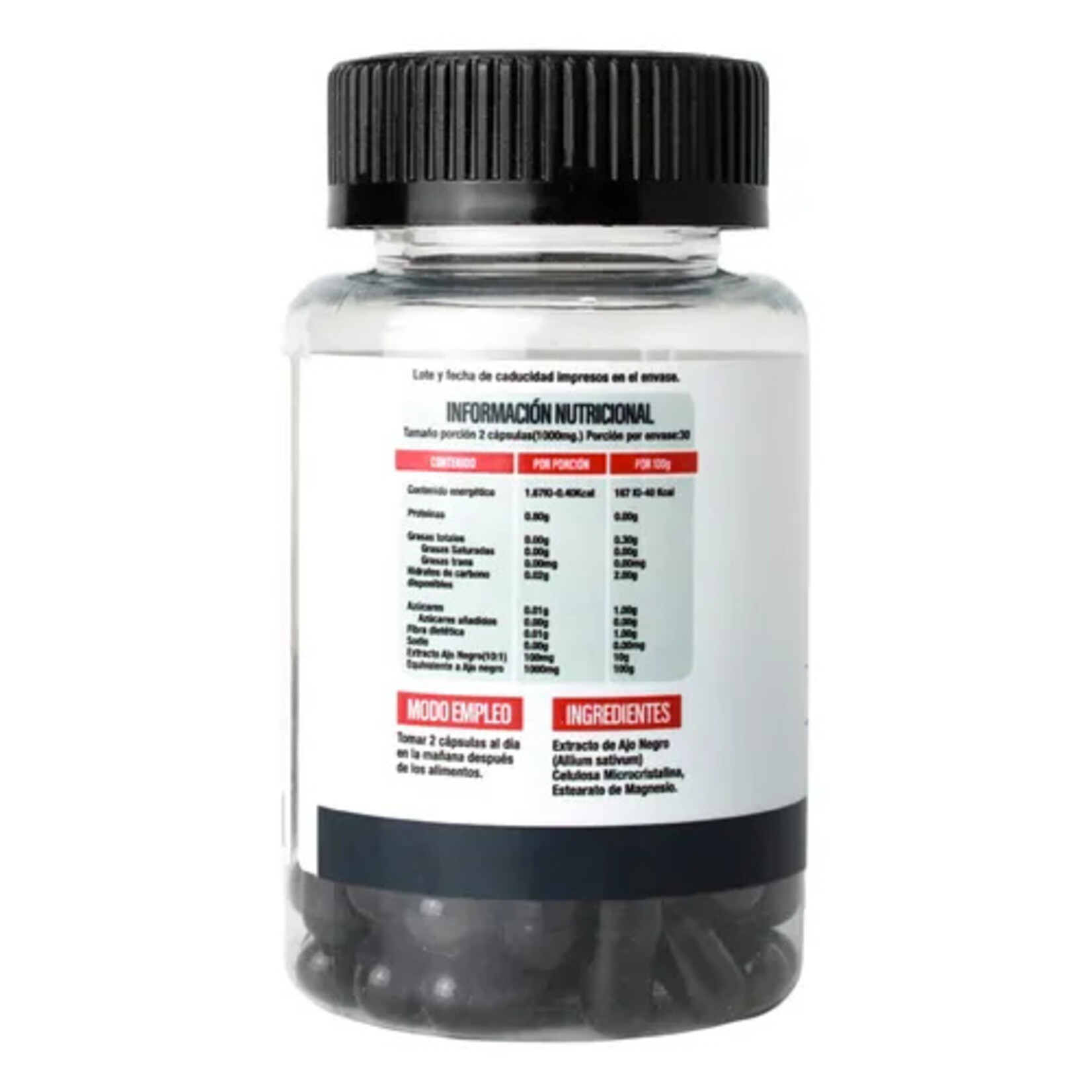 SUPERLABS AJO NEGRO SUPERLABS 500MG 60CAPS