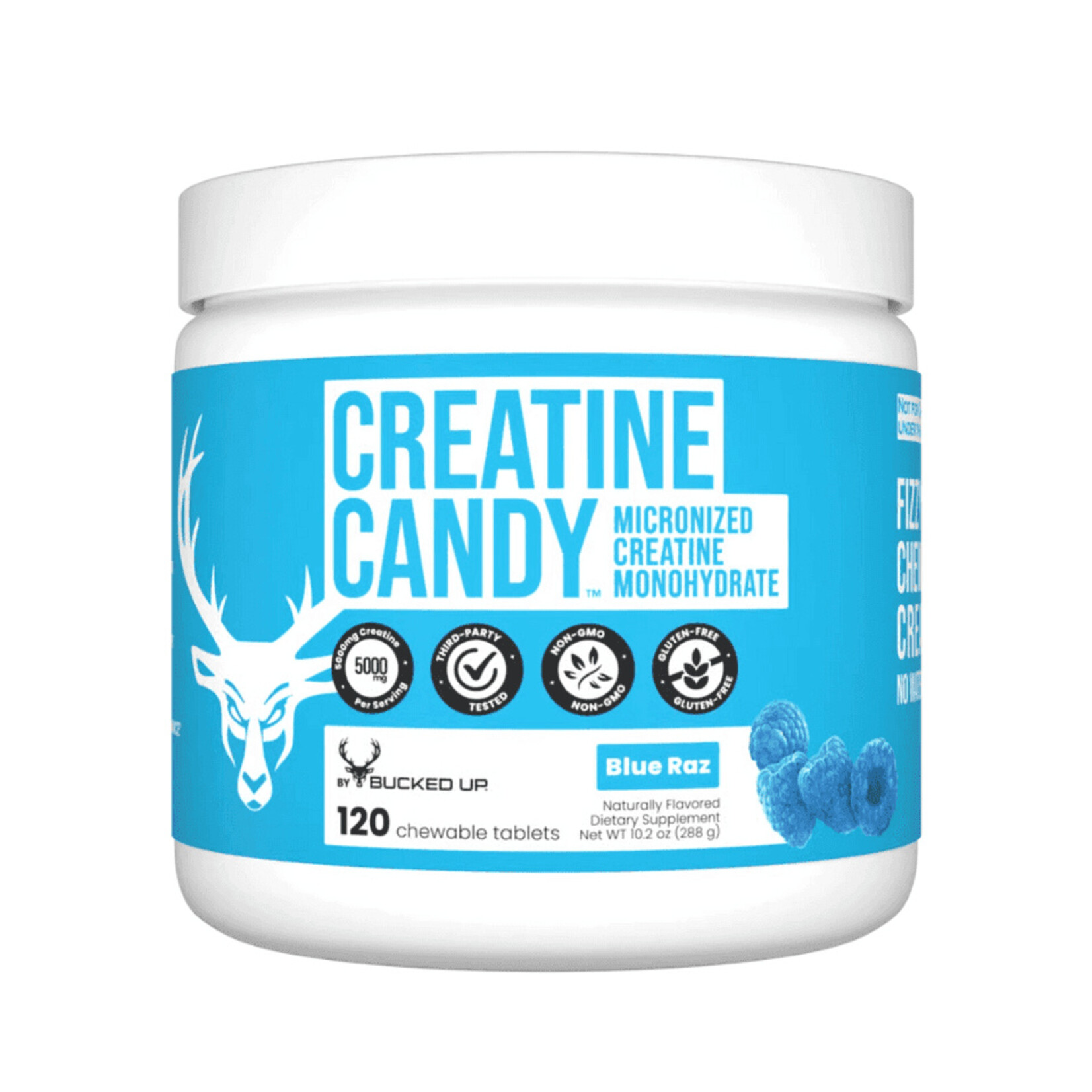BUCKED UP CREATINE CANDY BUCKED UP 120 CHEWS