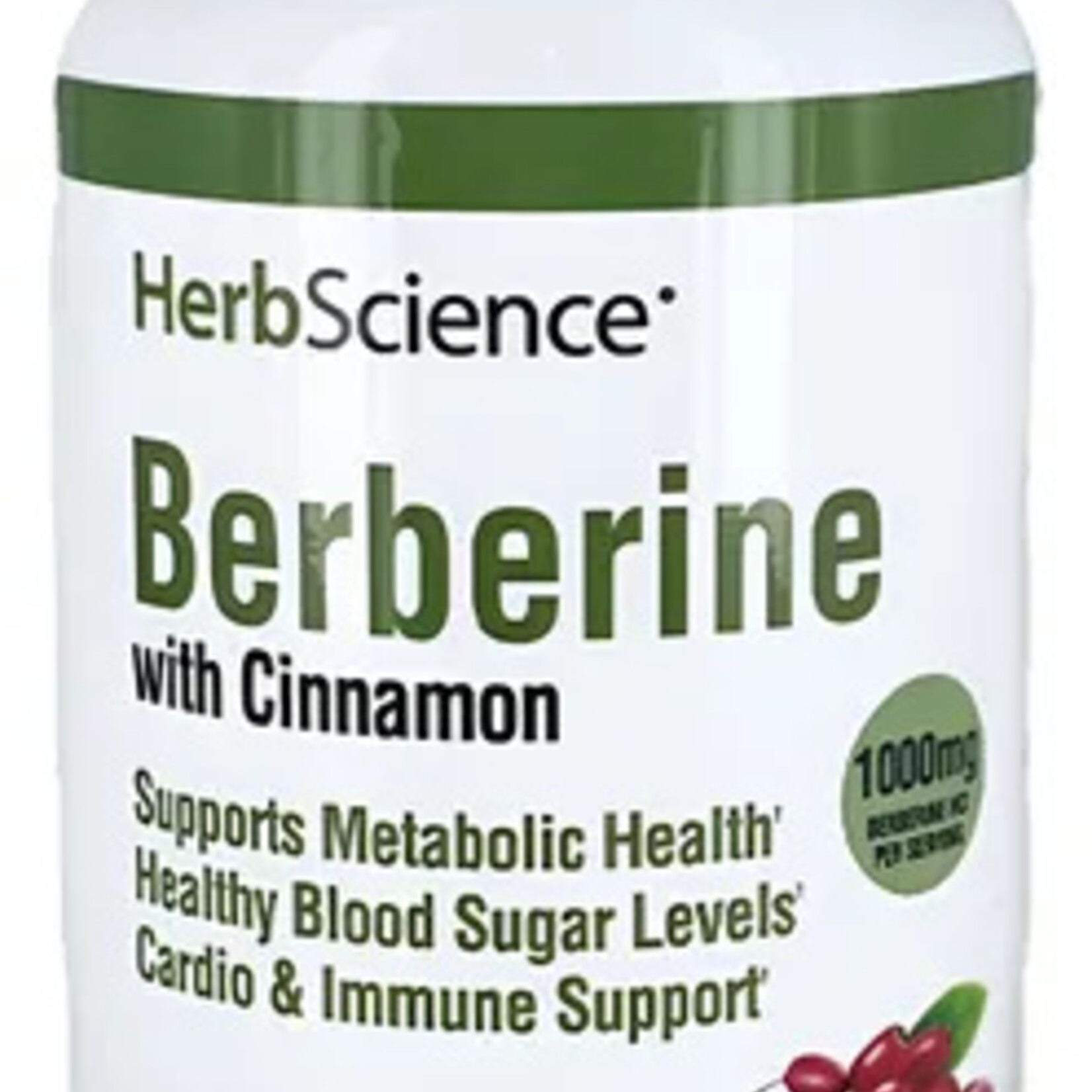 BERBERINE WHIT CINNAMON WINDMILL (HERBSCIENCE) 1000MG 60CAPS
