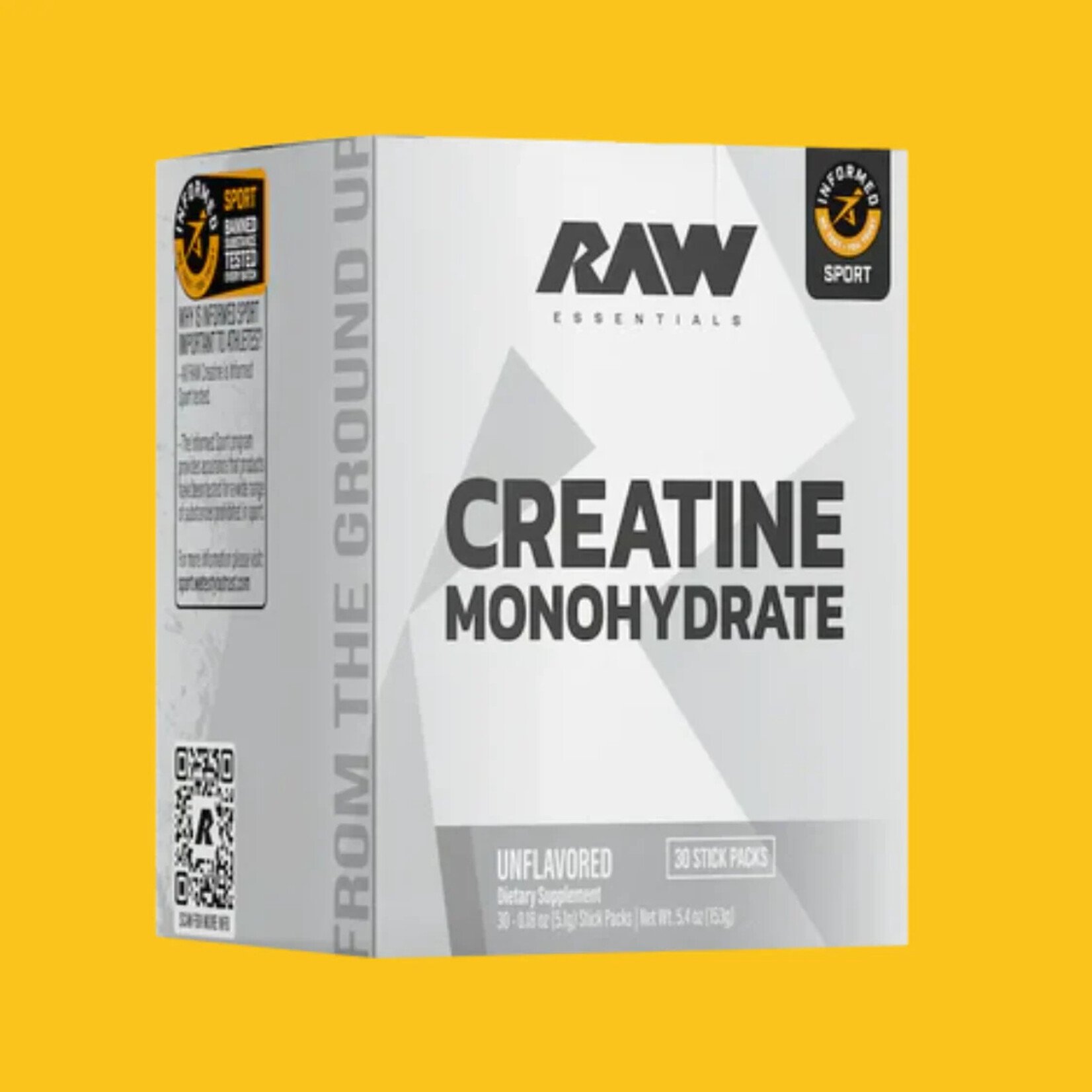 RAW CREATINE STICK PACK BOX RAW 30SV