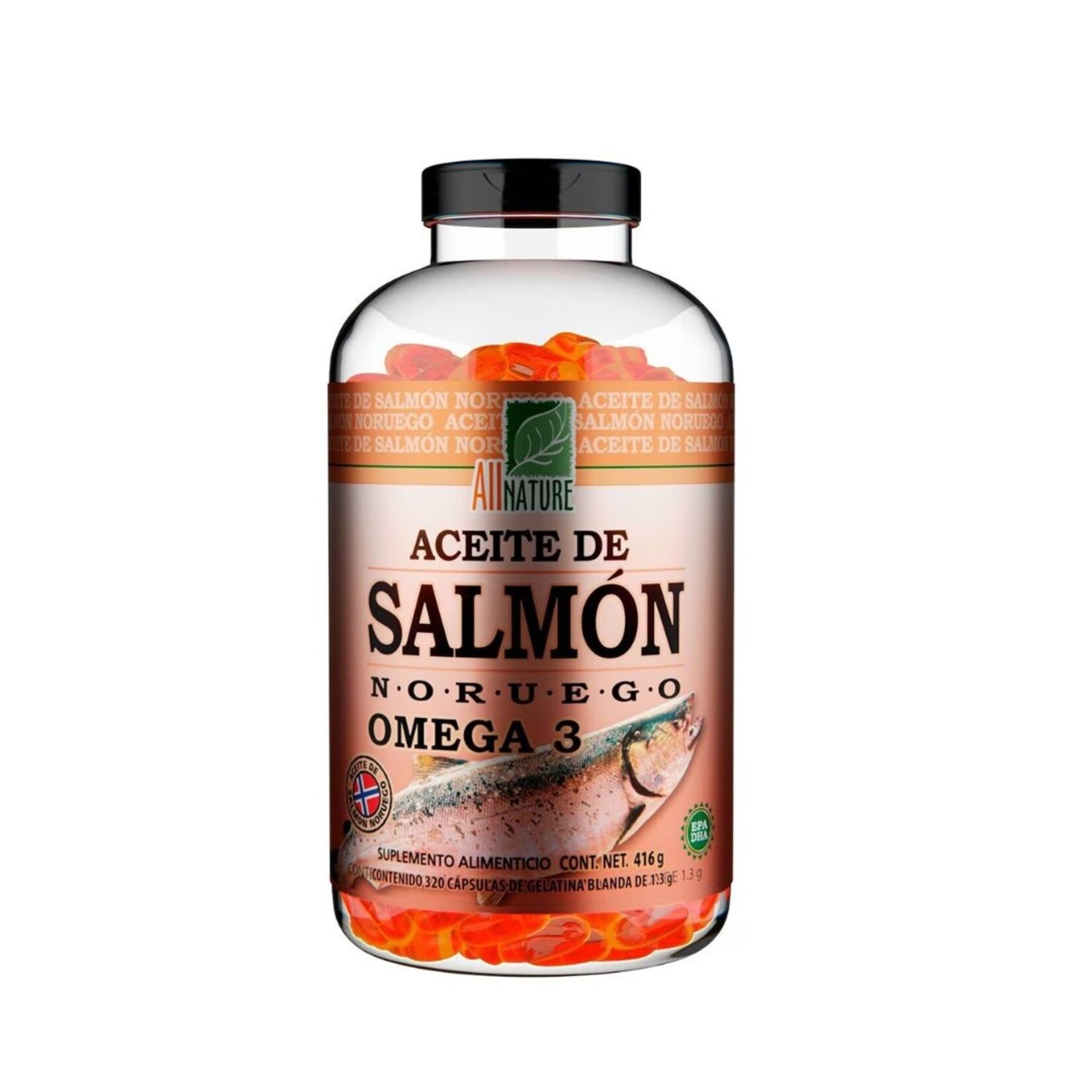 ALL NATURE ACEITE DE SALMON ALL NATURE 90CAPS