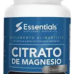 ESSENTIALS CITRATO DE MAGNESIO ESSENTIALS 200MB 60CAPS